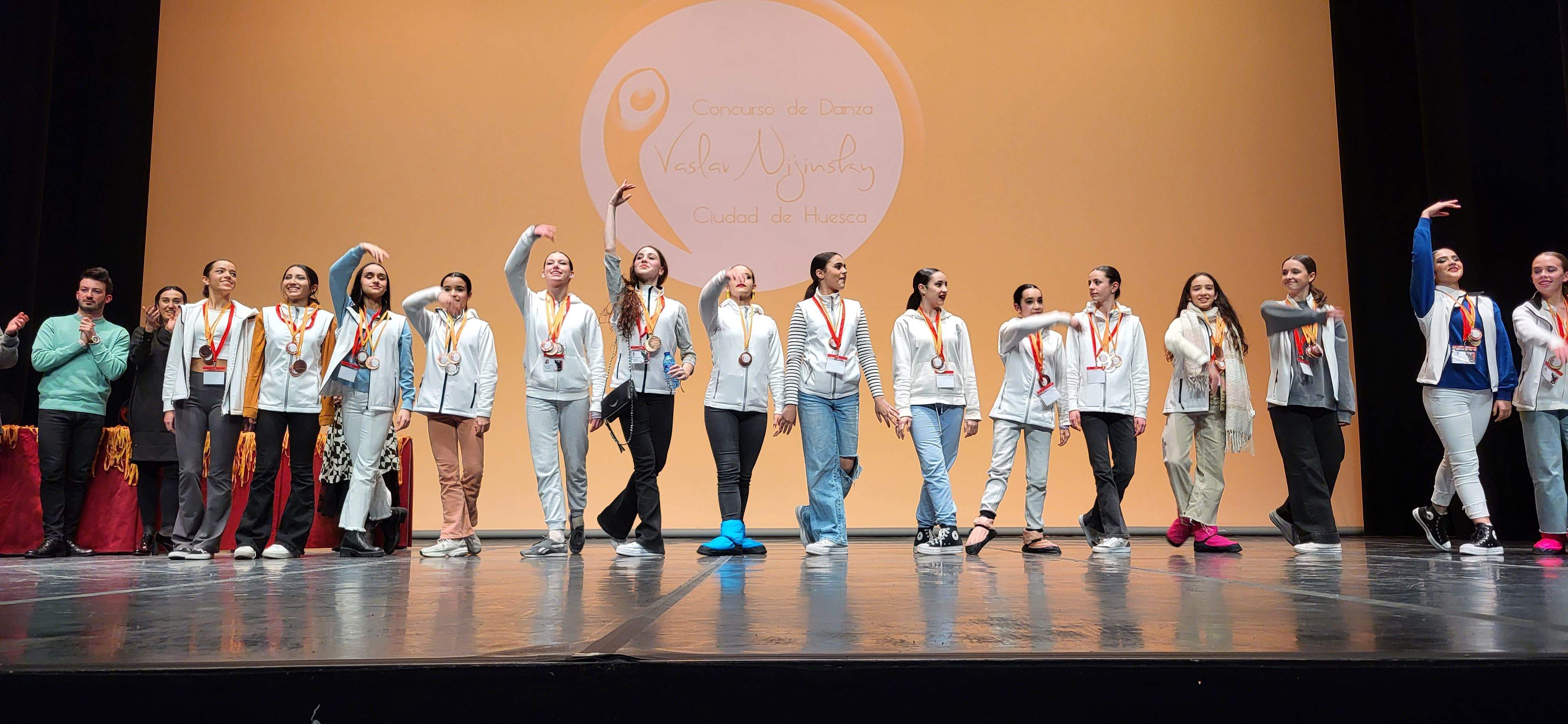 Entrega de premios del IX Concurso de Danza Vaslav Nijinsky Ciudad de Huesca. Foto Myriam Martínez
