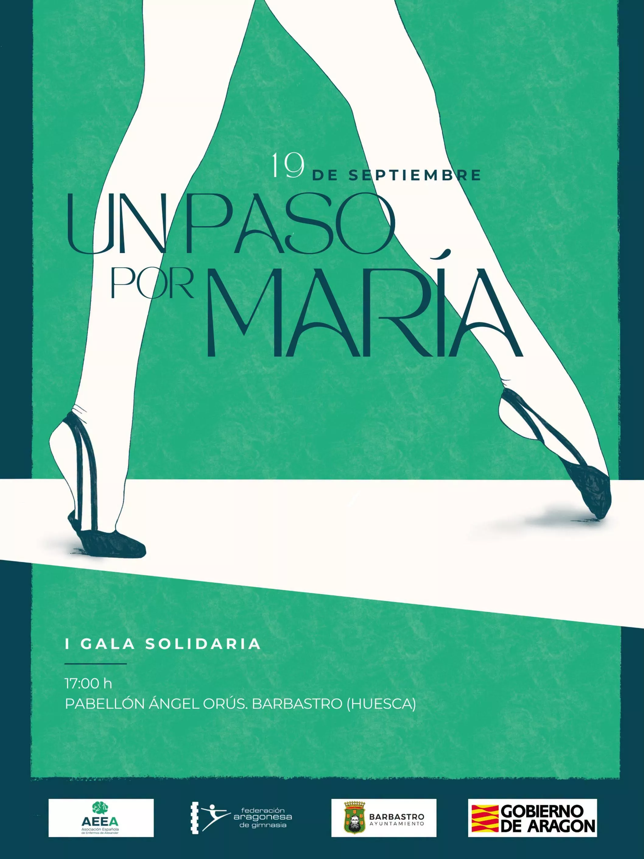Cartel de la Gala Solidaria "Un paso por María".