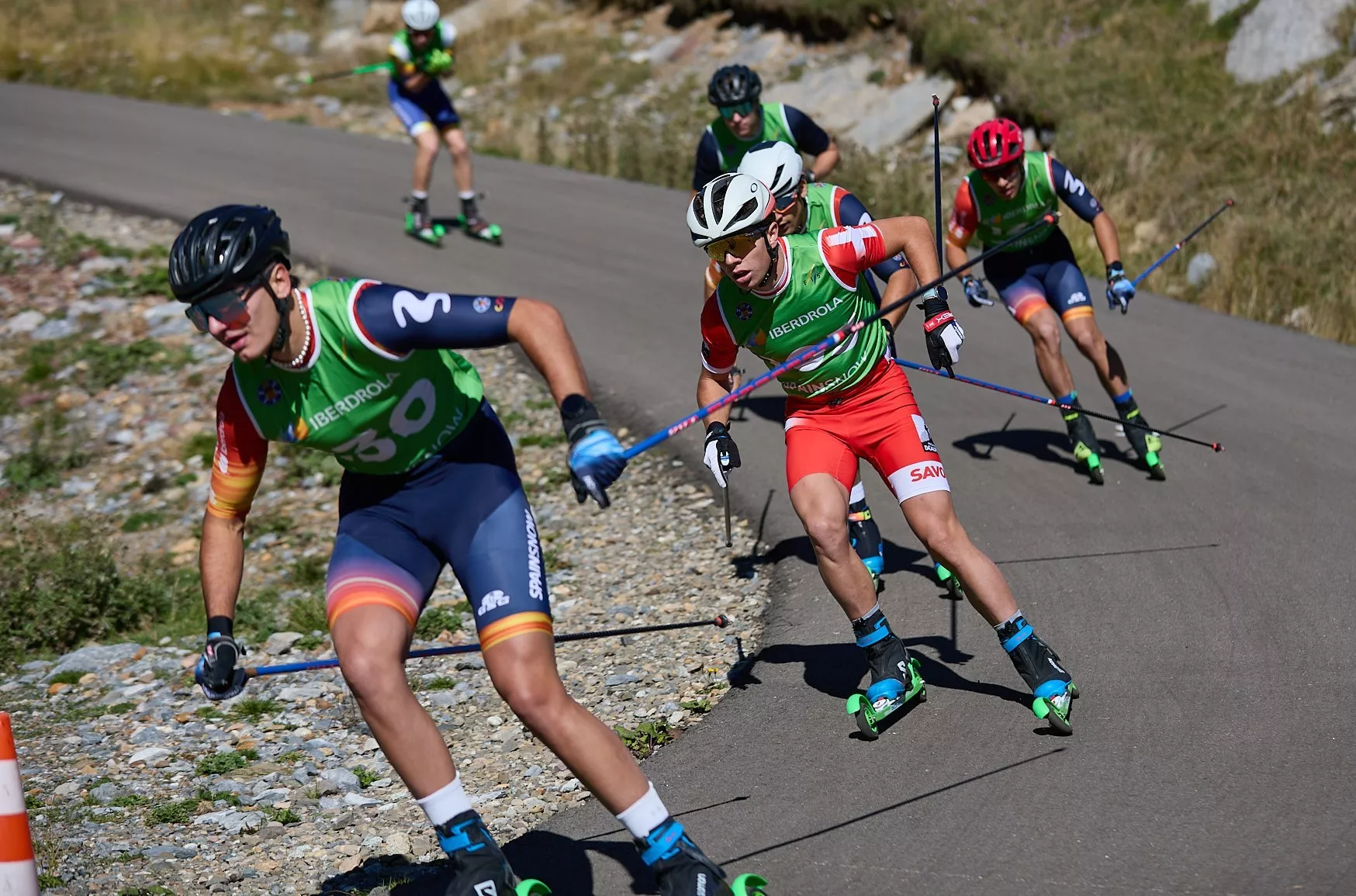 El rollerski vuelve a tope este fin de semana al Valle del Aragón.