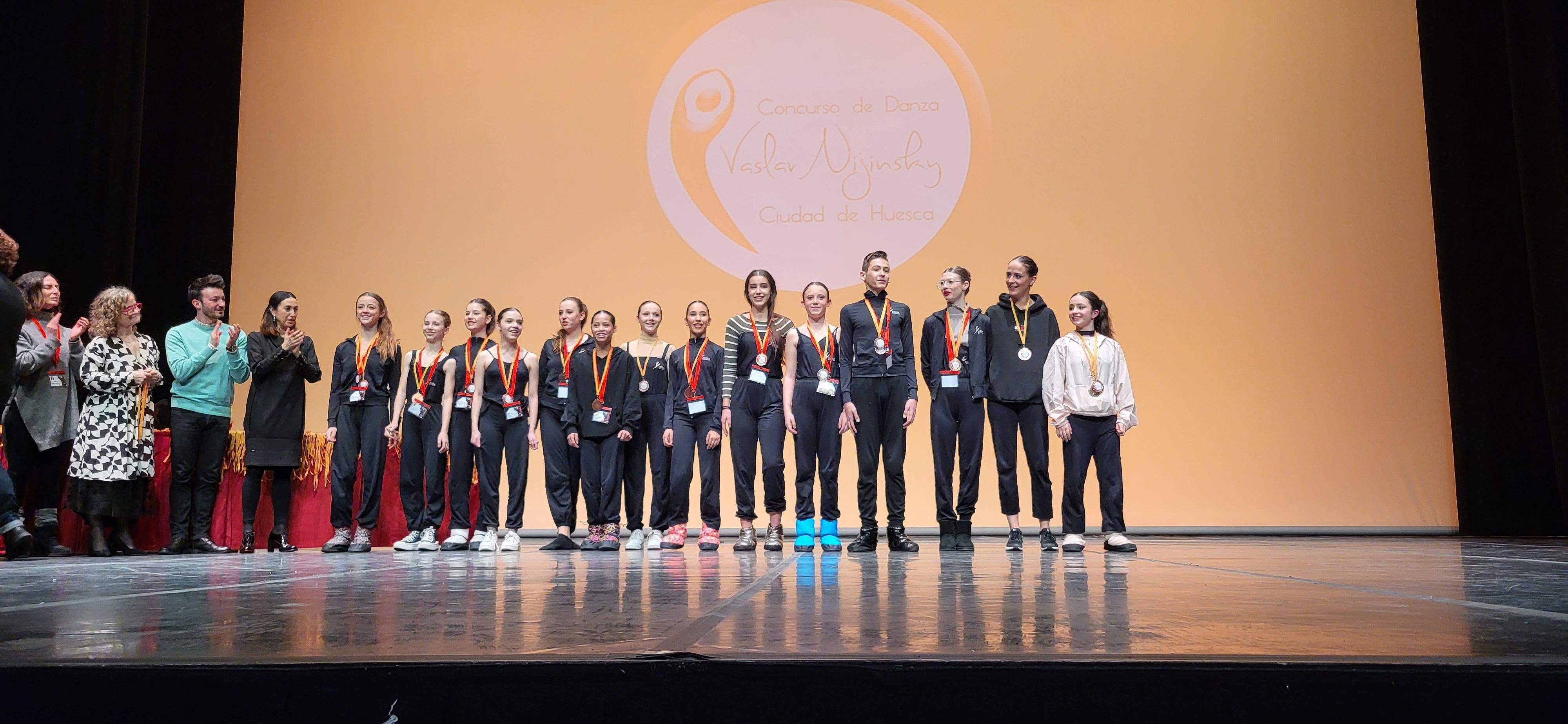 Entrega de premios del IX Concurso de Danza Vaslav Nijinsky Ciudad de Huesca. Foto Myriam Martínez