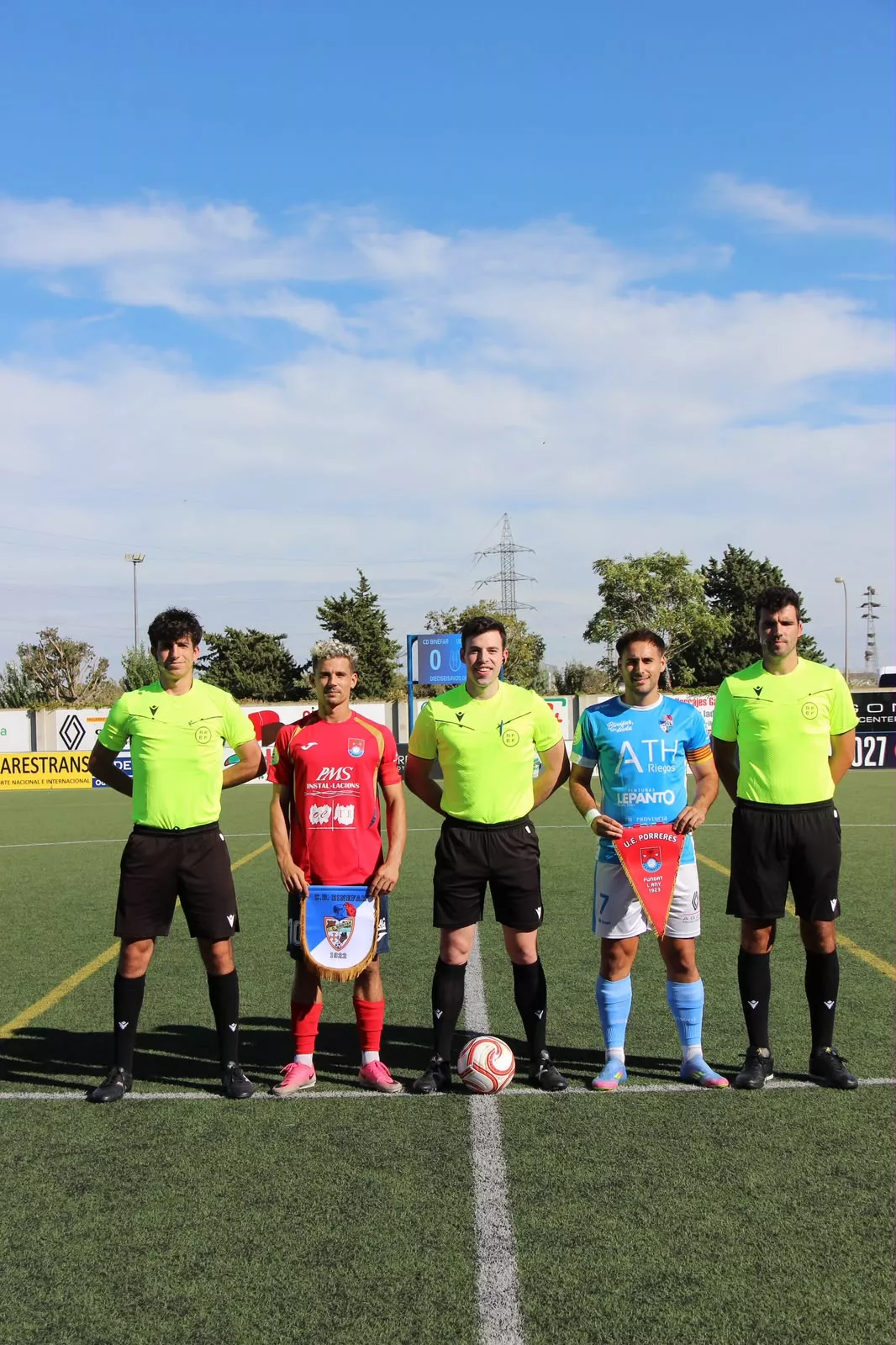Partido Binéfar-Porreres de Copa Federación