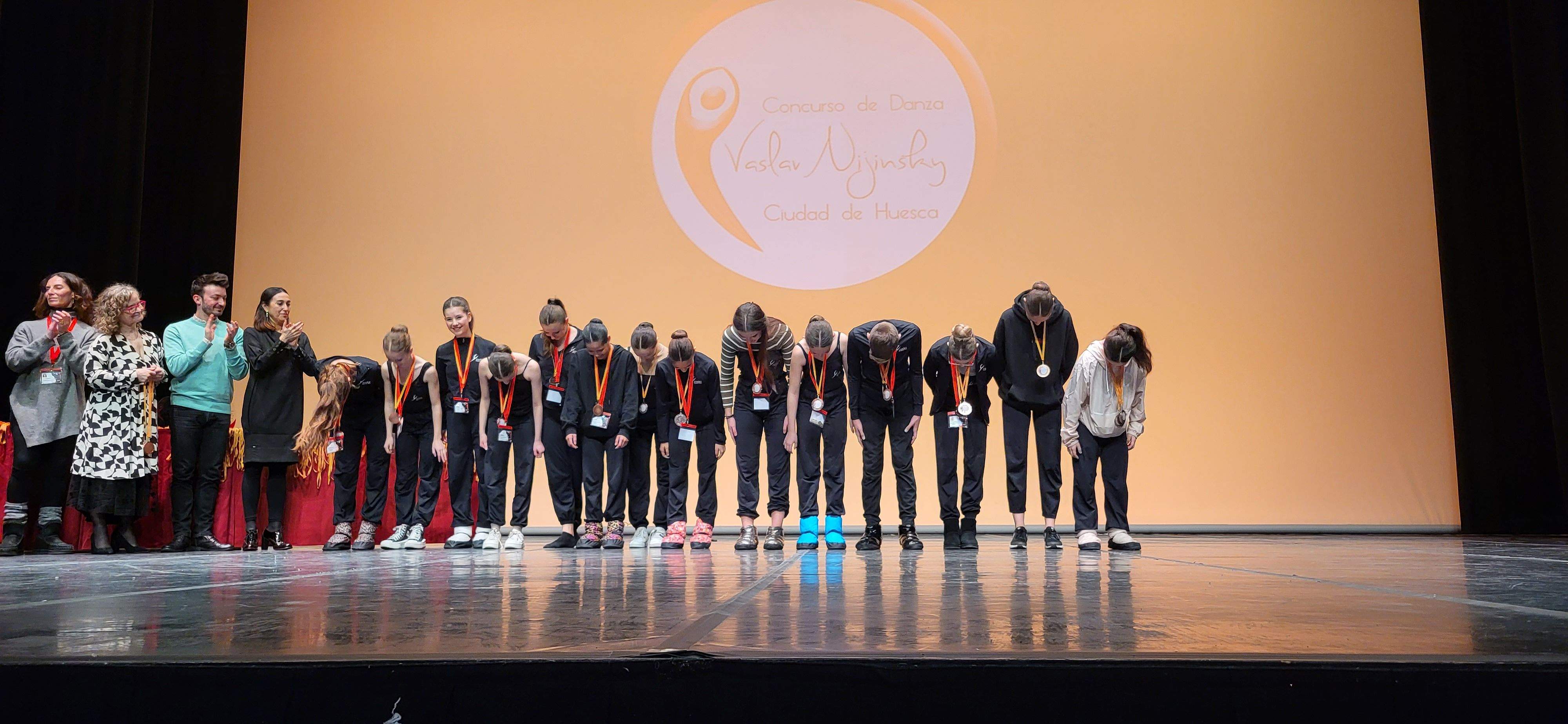 Entrega de premios del IX Concurso de Danza Vaslav Nijinsky Ciudad de Huesca. Foto Myriam Martínez