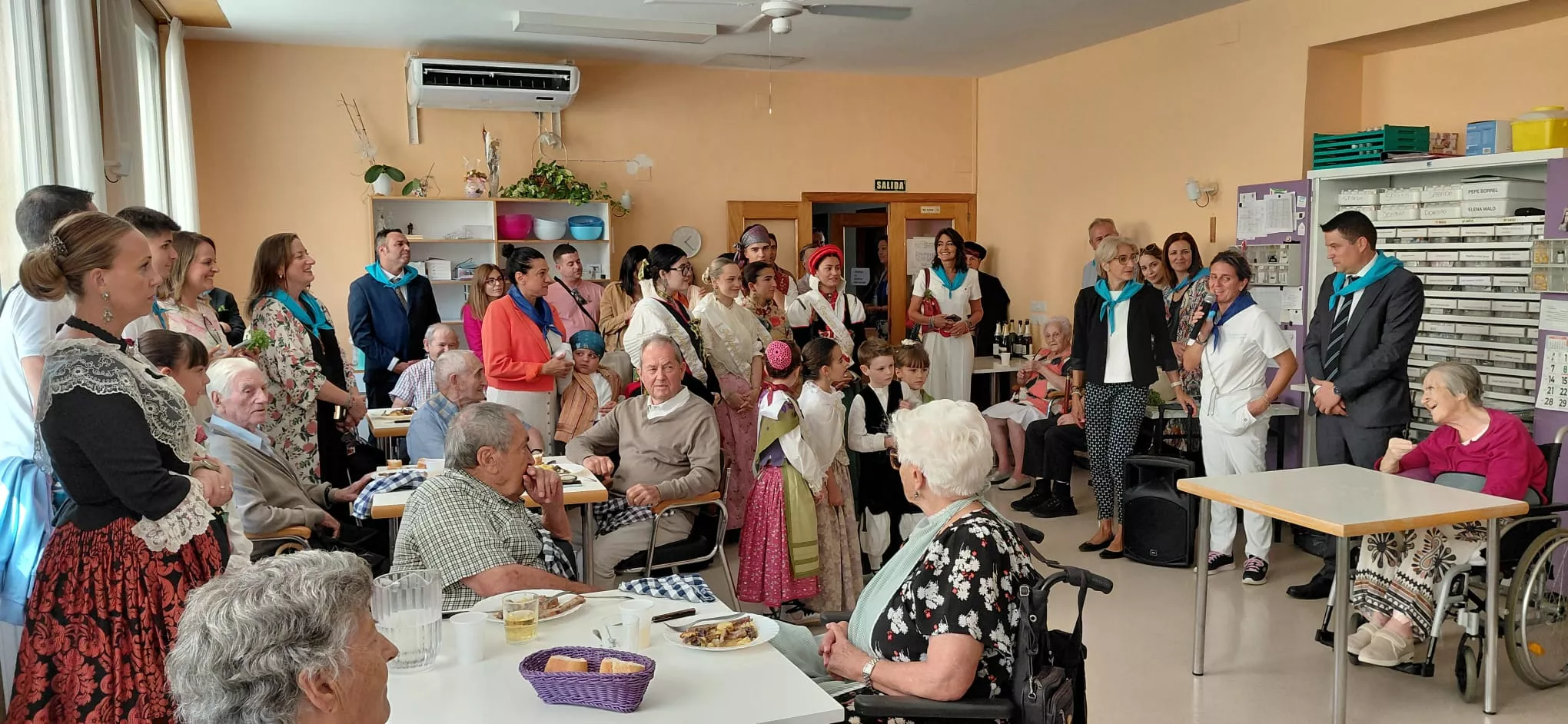 Celebración en Ayerbe del día de Santa Leticia