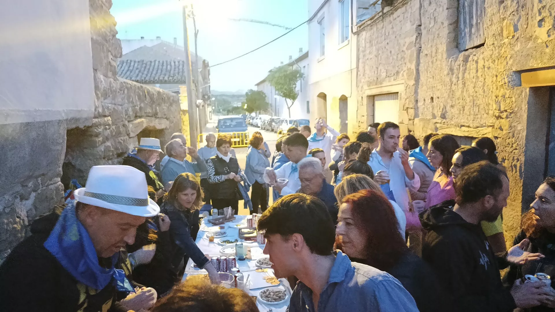 Celebración en Ayerbe del día de Santa Leticia