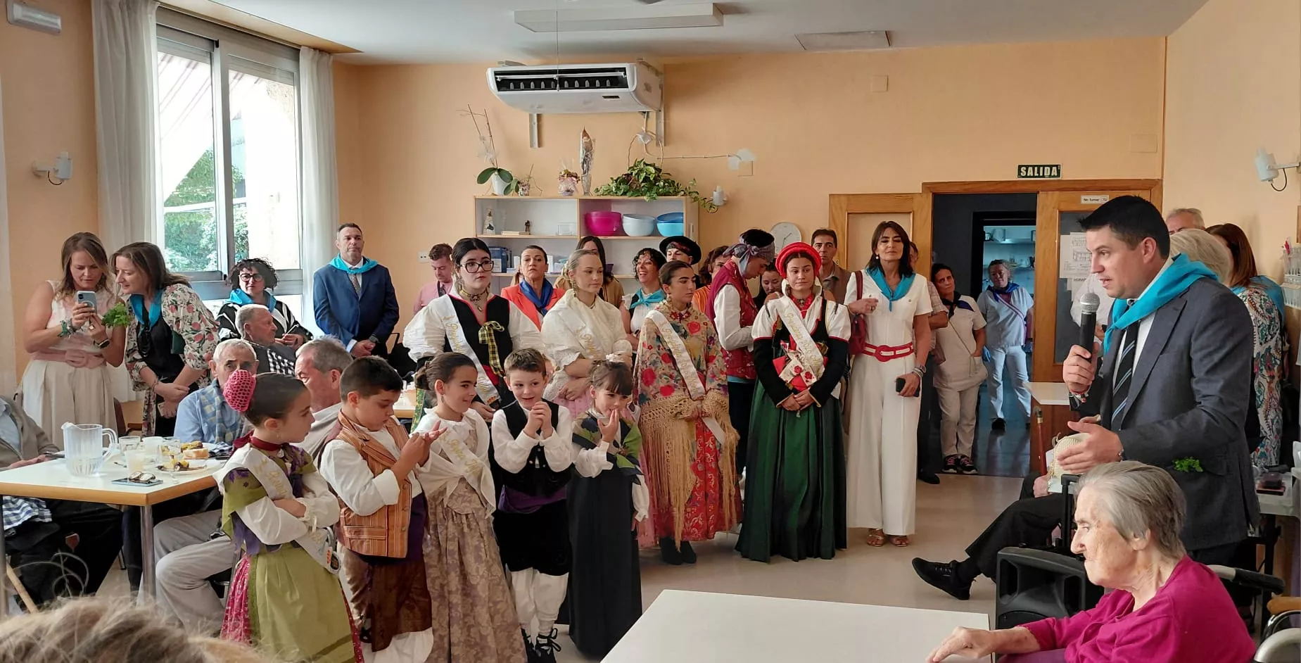 Celebración en Ayerbe del día de Santa Leticia
