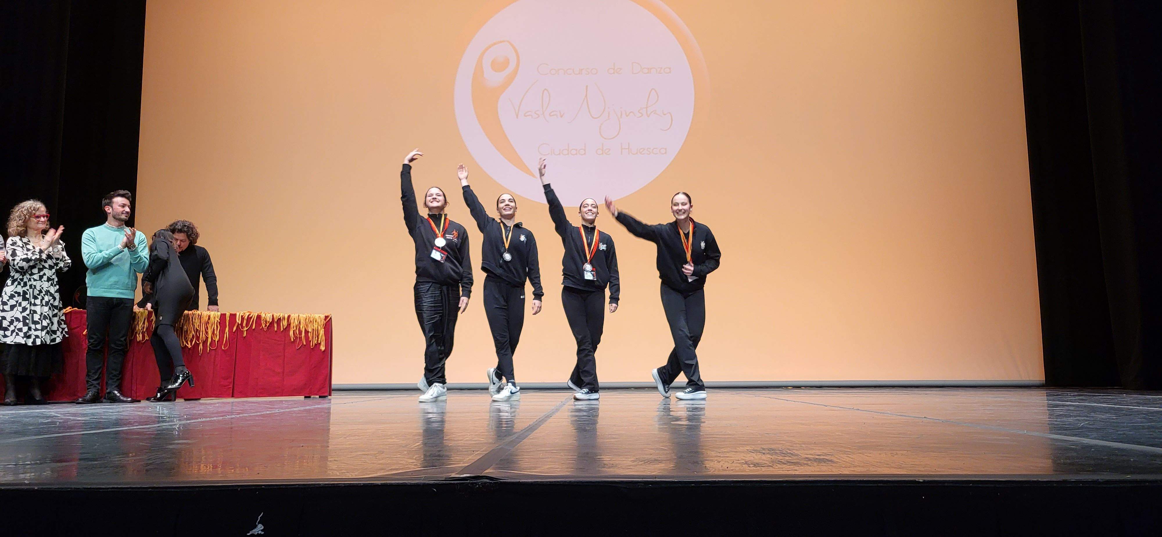 Entrega de premios del IX Concurso de Danza Vaslav Nijinsky Ciudad de Huesca. Foto Myriam Martínez