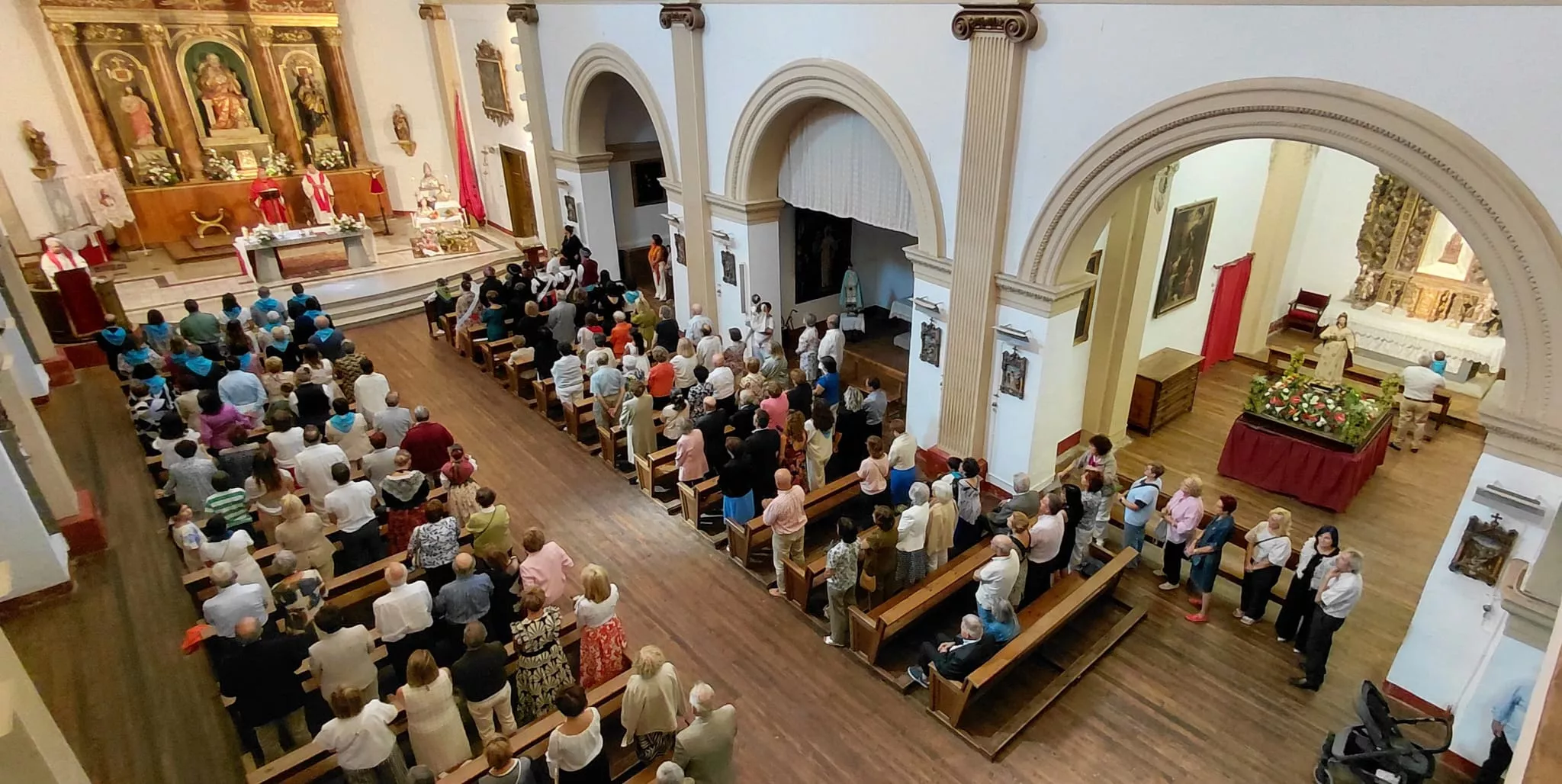 Celebración en Ayerbe del día de Santa Leticia