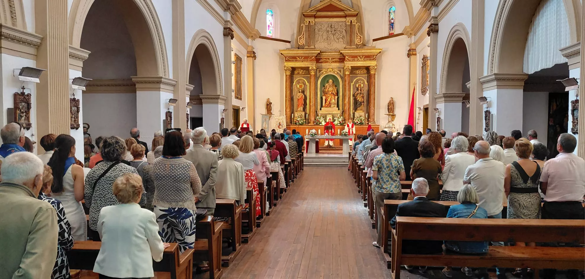 Celebración en Ayerbe del día de Santa Leticia