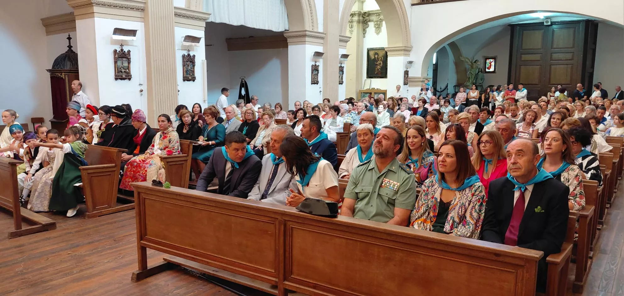 Celebración en Ayerbe del día de Santa Leticia