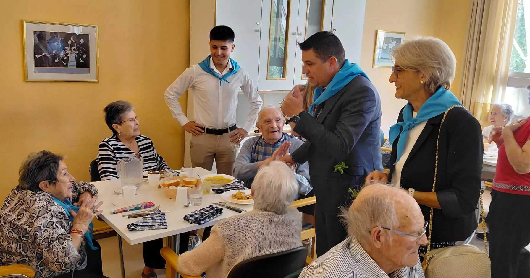 Celebración en Ayerbe del día de Santa Leticia