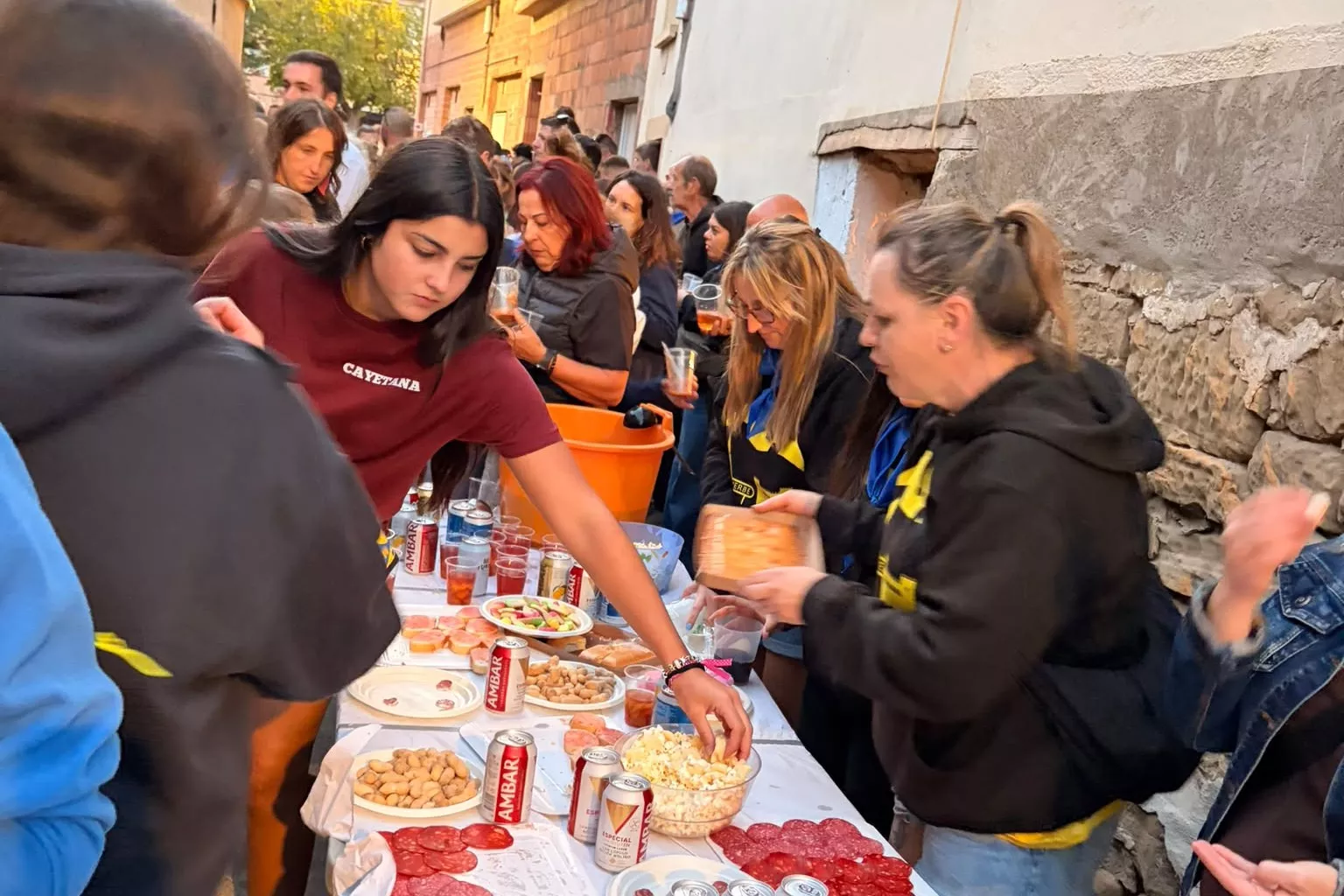 Celebración en Ayerbe del día de Santa Leticia