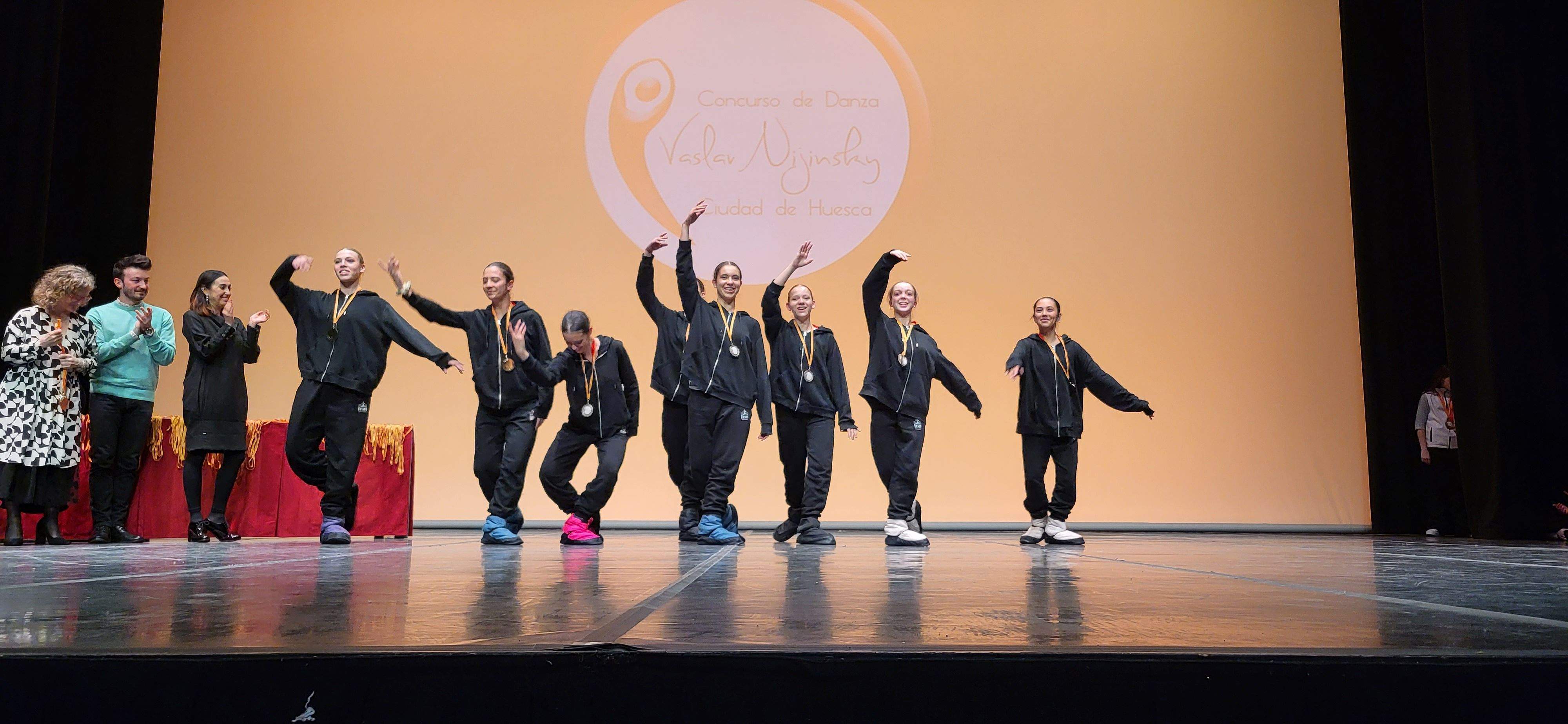 Entrega de premios del IX Concurso de Danza Vaslav Nijinsky Ciudad de Huesca. Foto Myriam Martínez