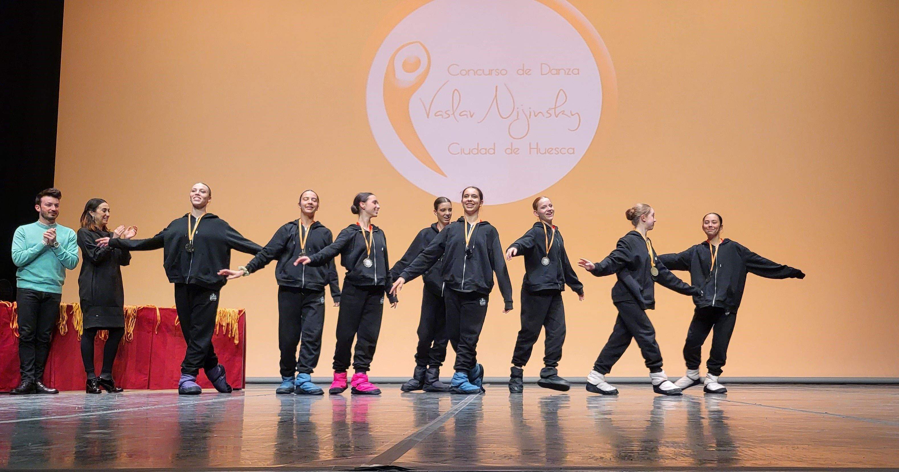 Entrega de premios del IX Concurso de Danza Vaslav Nijinsky Ciudad de Huesca. Foto Myriam Martínez