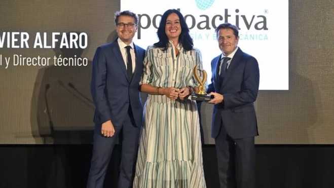 Entrega del premio a Proyecto Internacional a Podoactiva. Entrega del premio a Proyecto Internacional a Podoactiva.