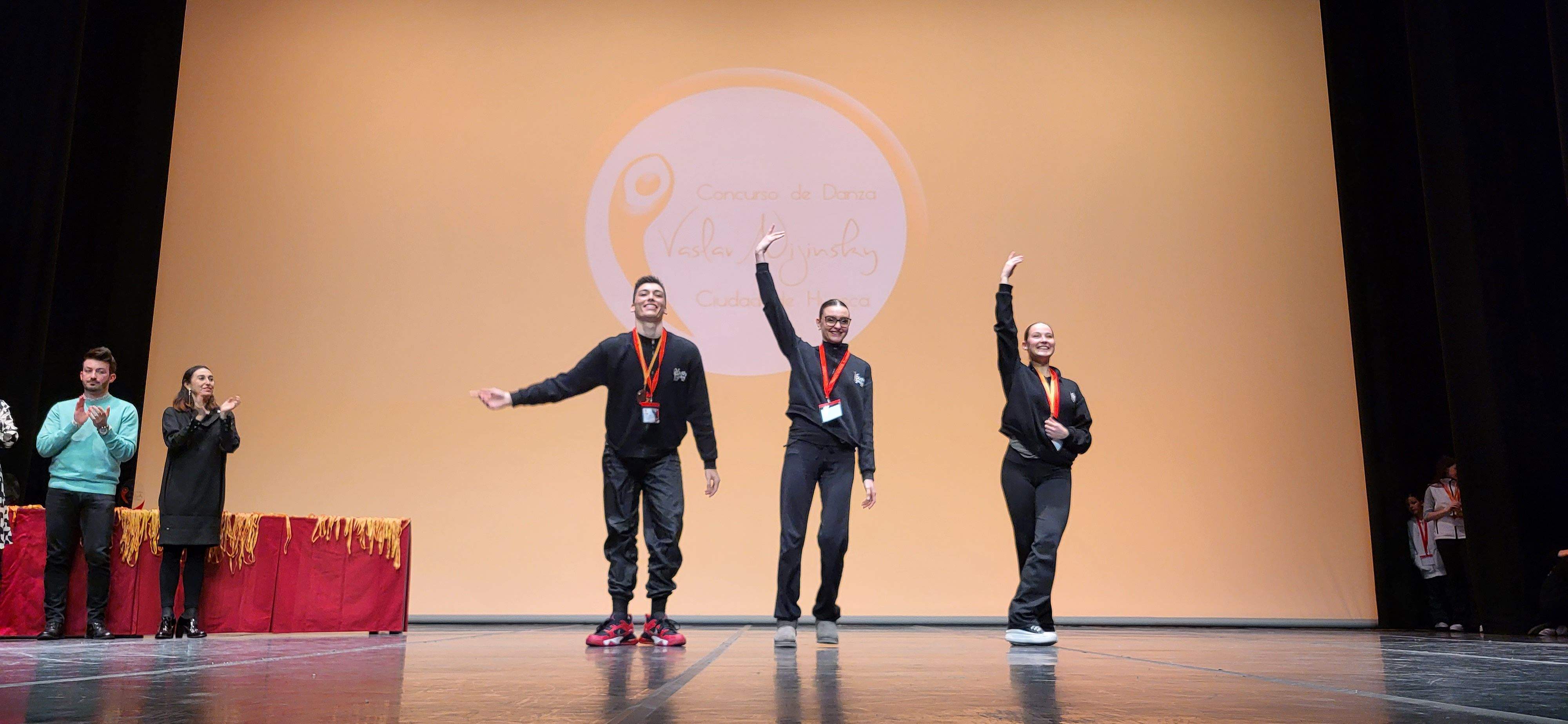 Entrega de premios del IX Concurso de Danza Vaslav Nijinsky Ciudad de Huesca. Foto Myriam Martínez