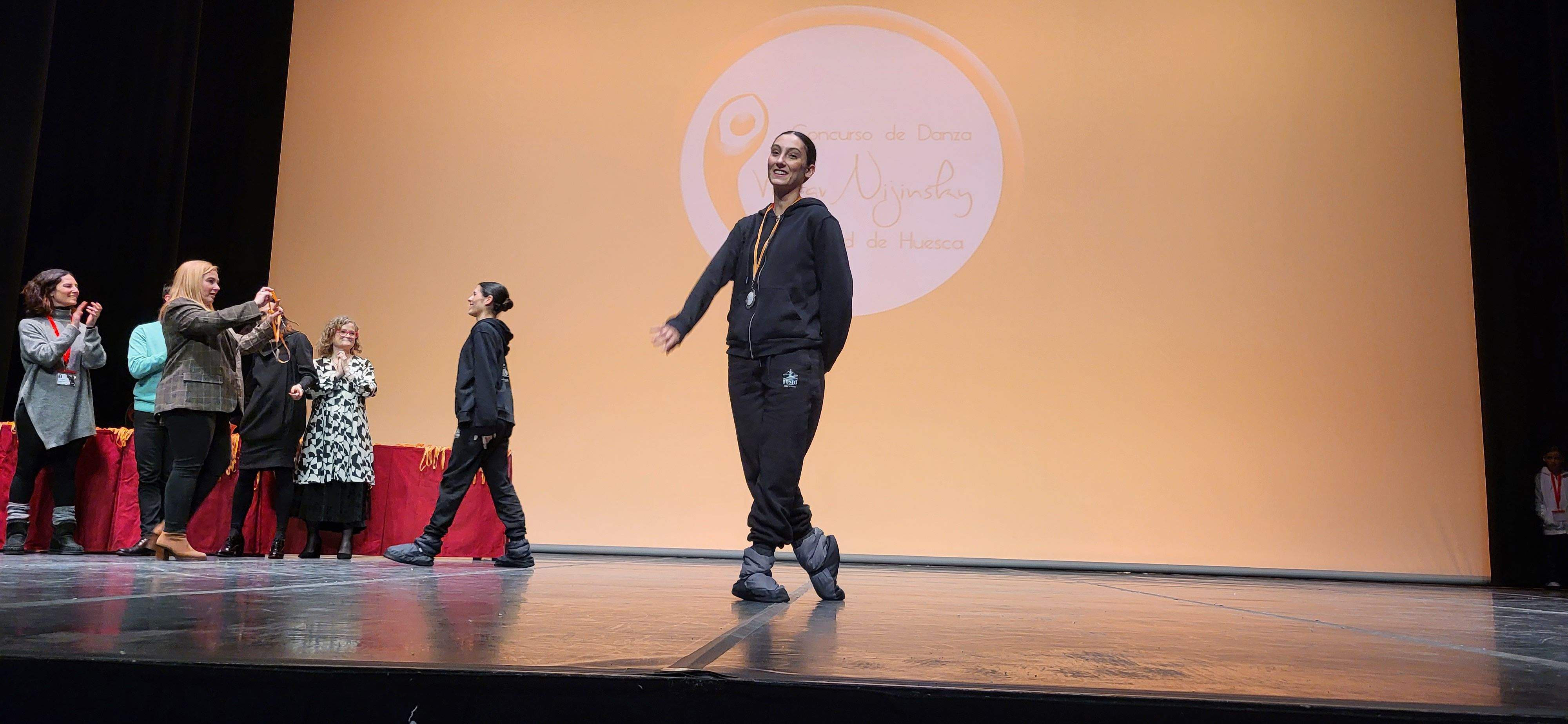 Entrega de premios del IX Concurso de Danza Vaslav Nijinsky Ciudad de Huesca. Foto Myriam Martínez
