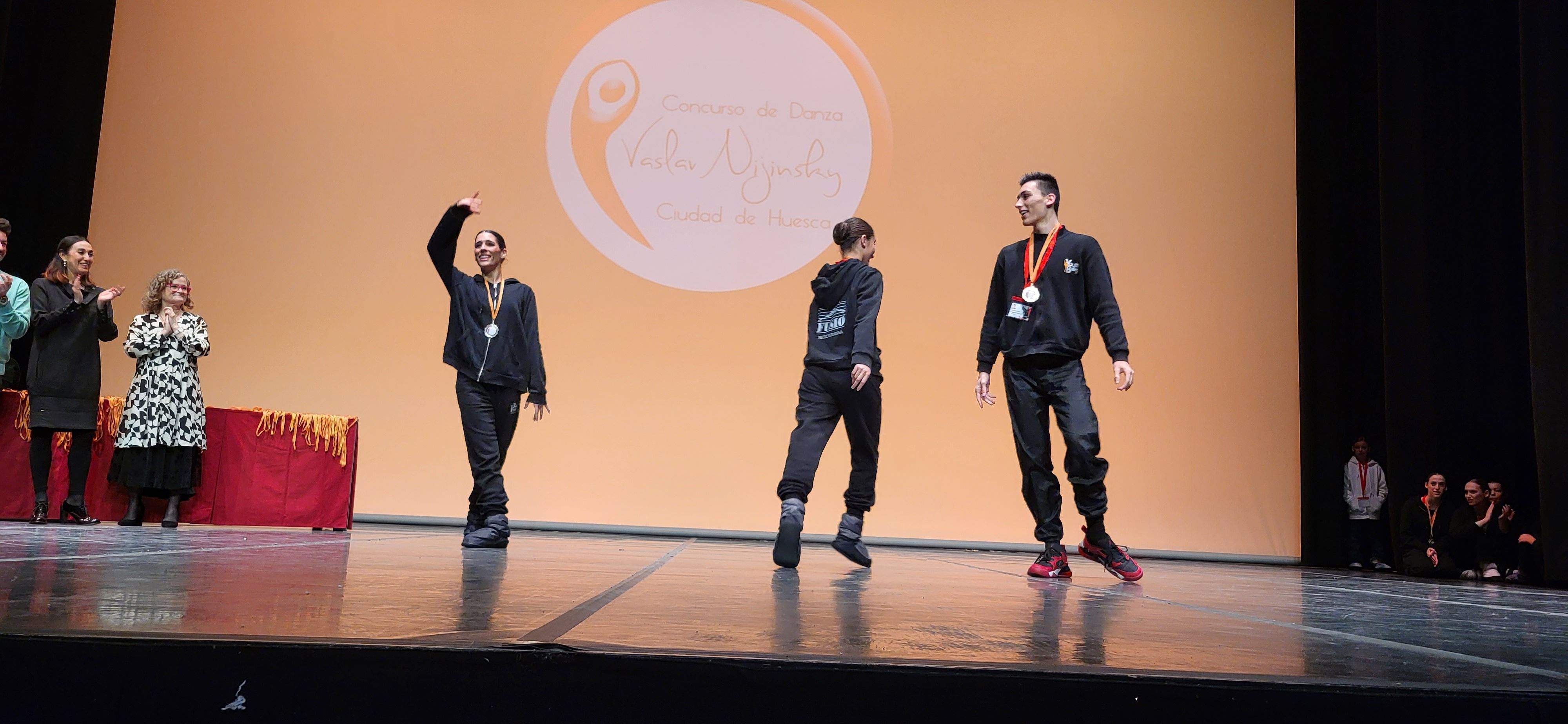 Entrega de premios del IX Concurso de Danza Vaslav Nijinsky Ciudad de Huesca. Foto Myriam Martínez