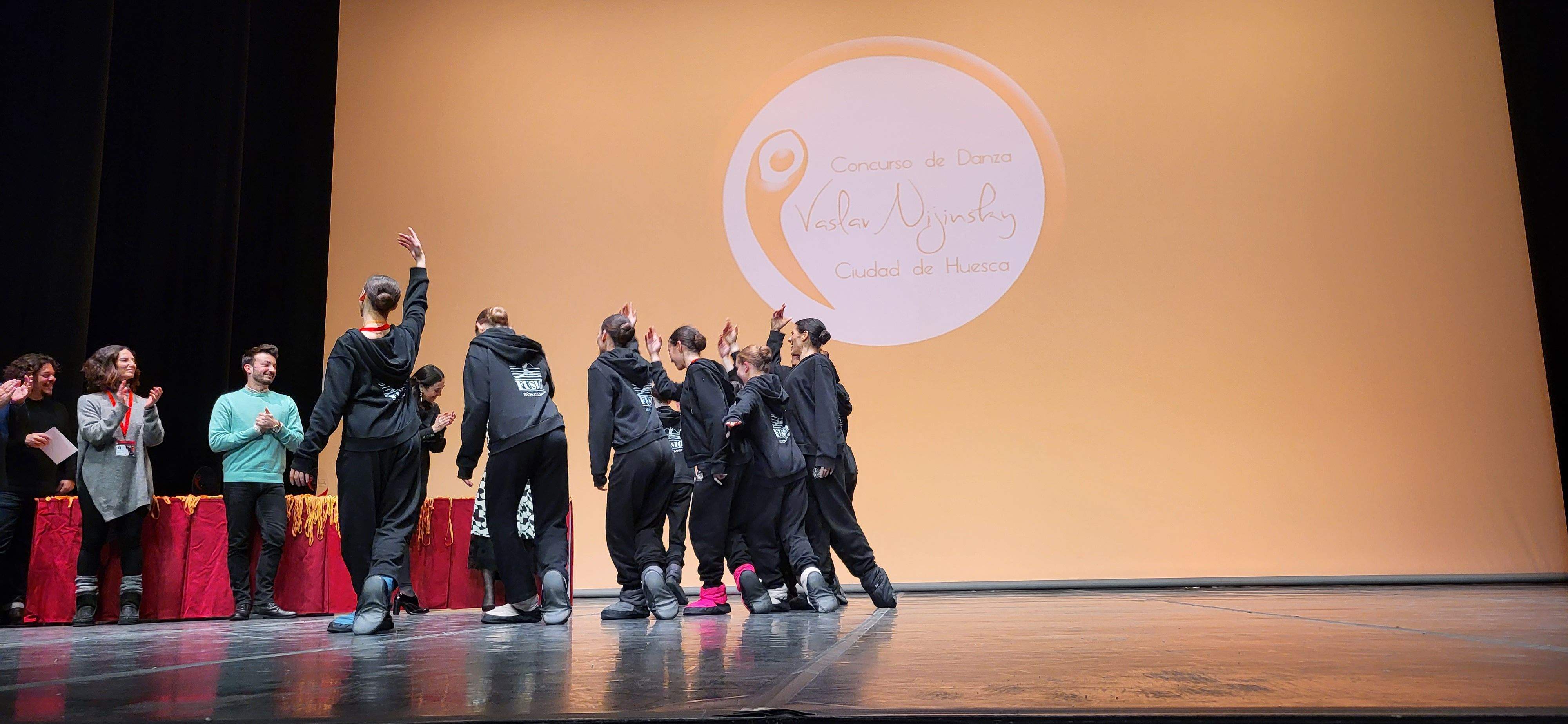 Entrega de premios del IX Concurso de Danza Vaslav Nijinsky Ciudad de Huesca. Foto Myriam Martínez