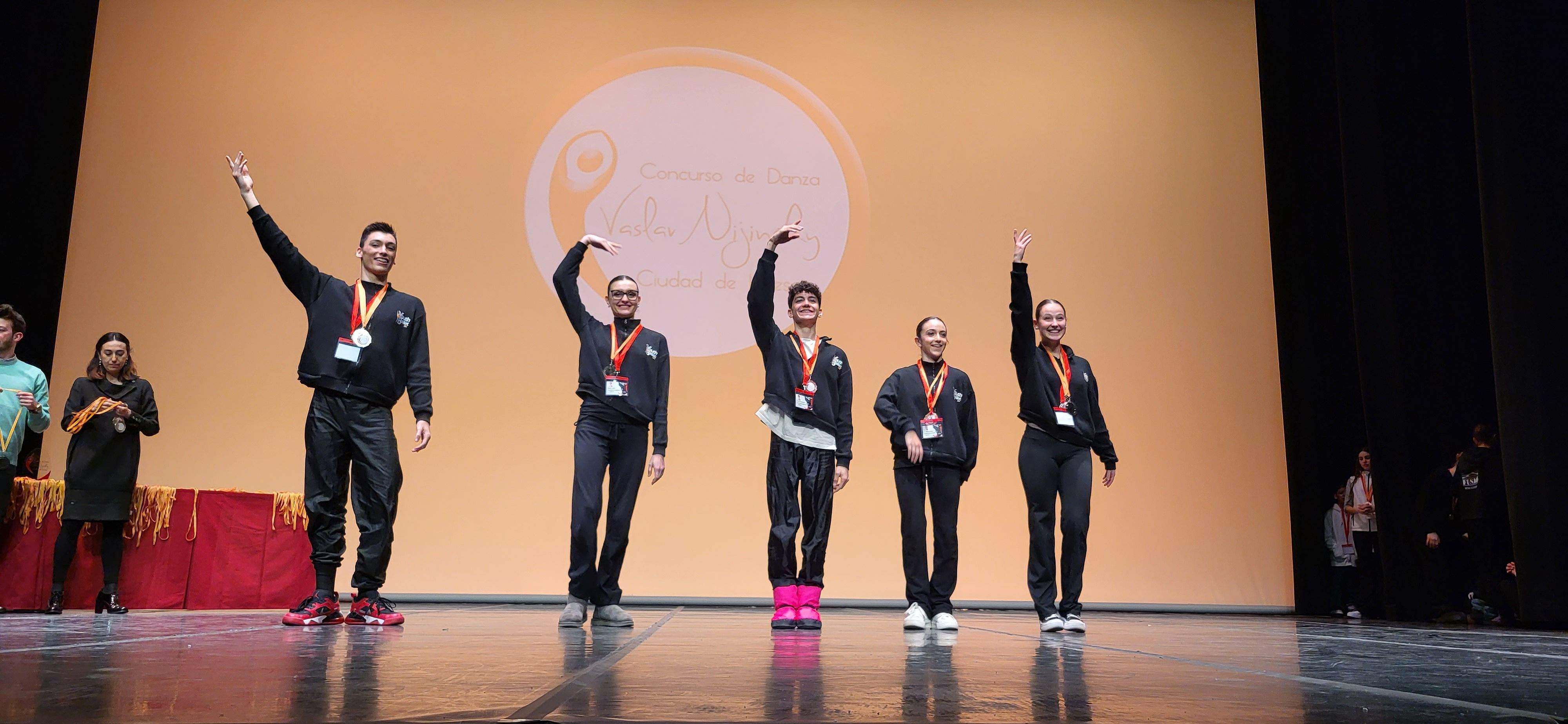 Entrega de premios del IX Concurso de Danza Vaslav Nijinsky Ciudad de Huesca. Foto Myriam Martínez