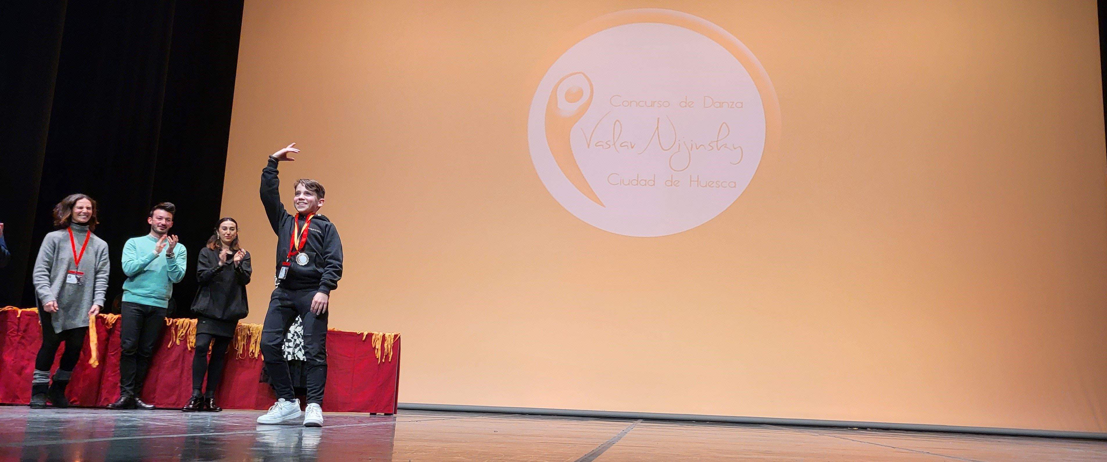 Entrega de premios del IX Concurso de Danza Vaslav Nijinsky Ciudad de Huesca. Foto Myriam Martínez