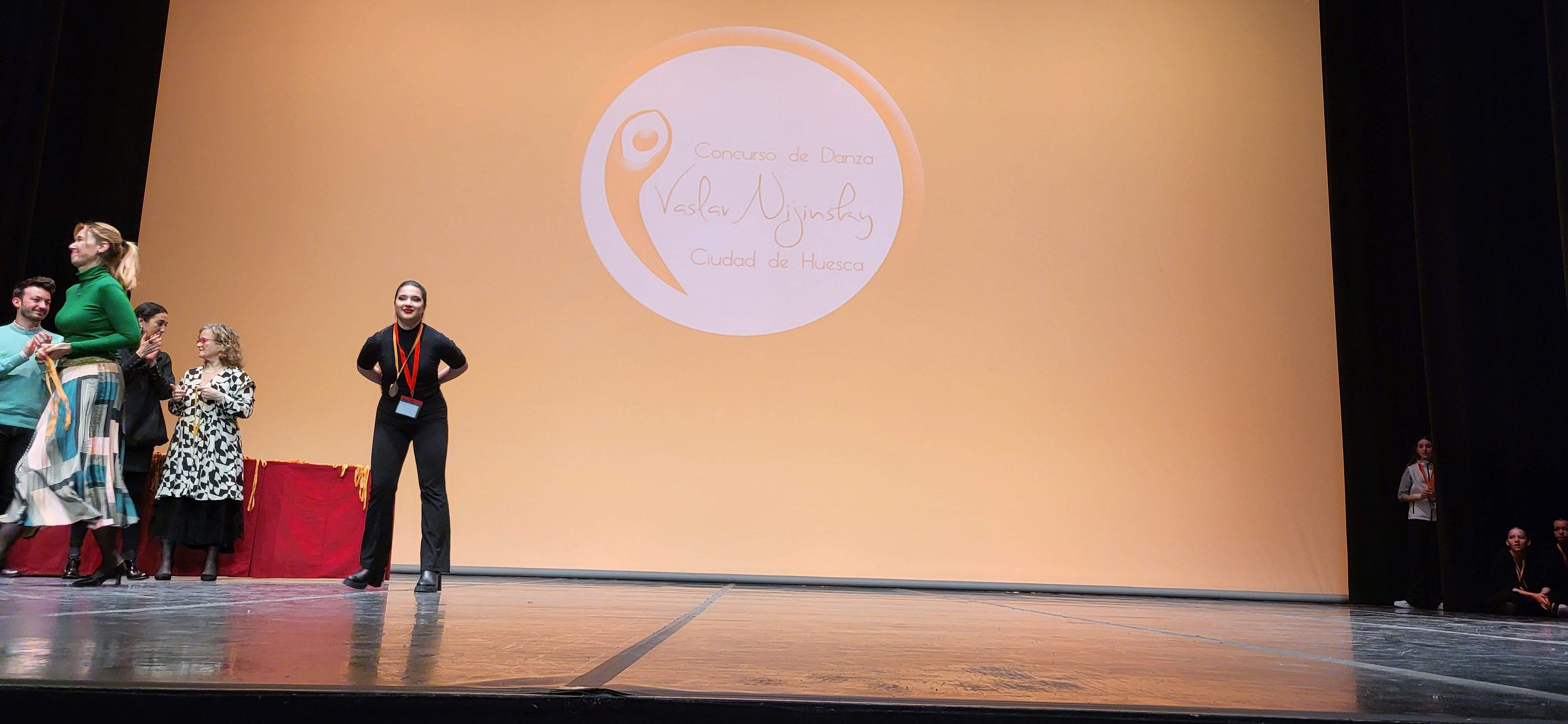 Entrega de premios del IX Concurso de Danza Vaslav Nijinsky Ciudad de Huesca. Foto Myriam Martínez