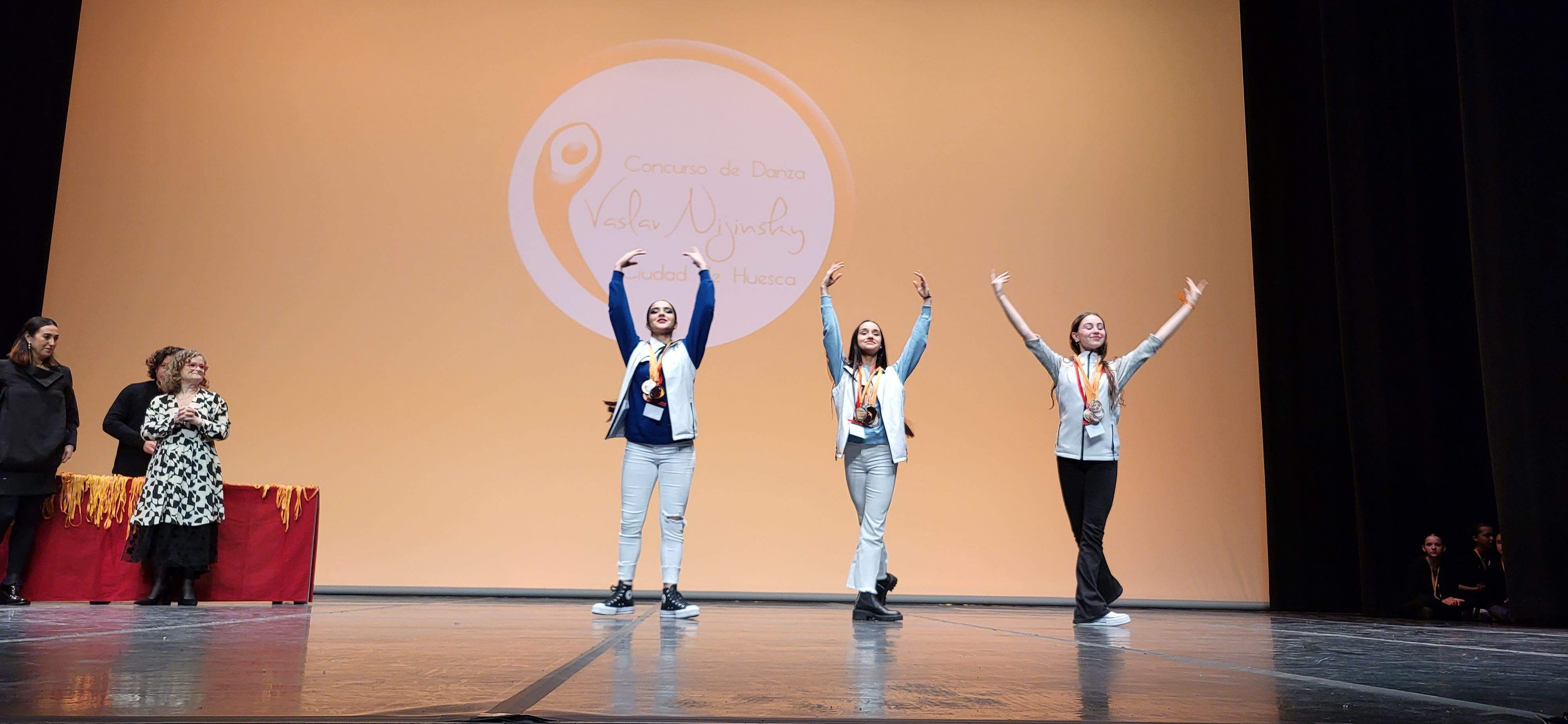 Entrega de premios del IX Concurso de Danza Vaslav Nijinsky Ciudad de Huesca. Foto Myriam Martínez