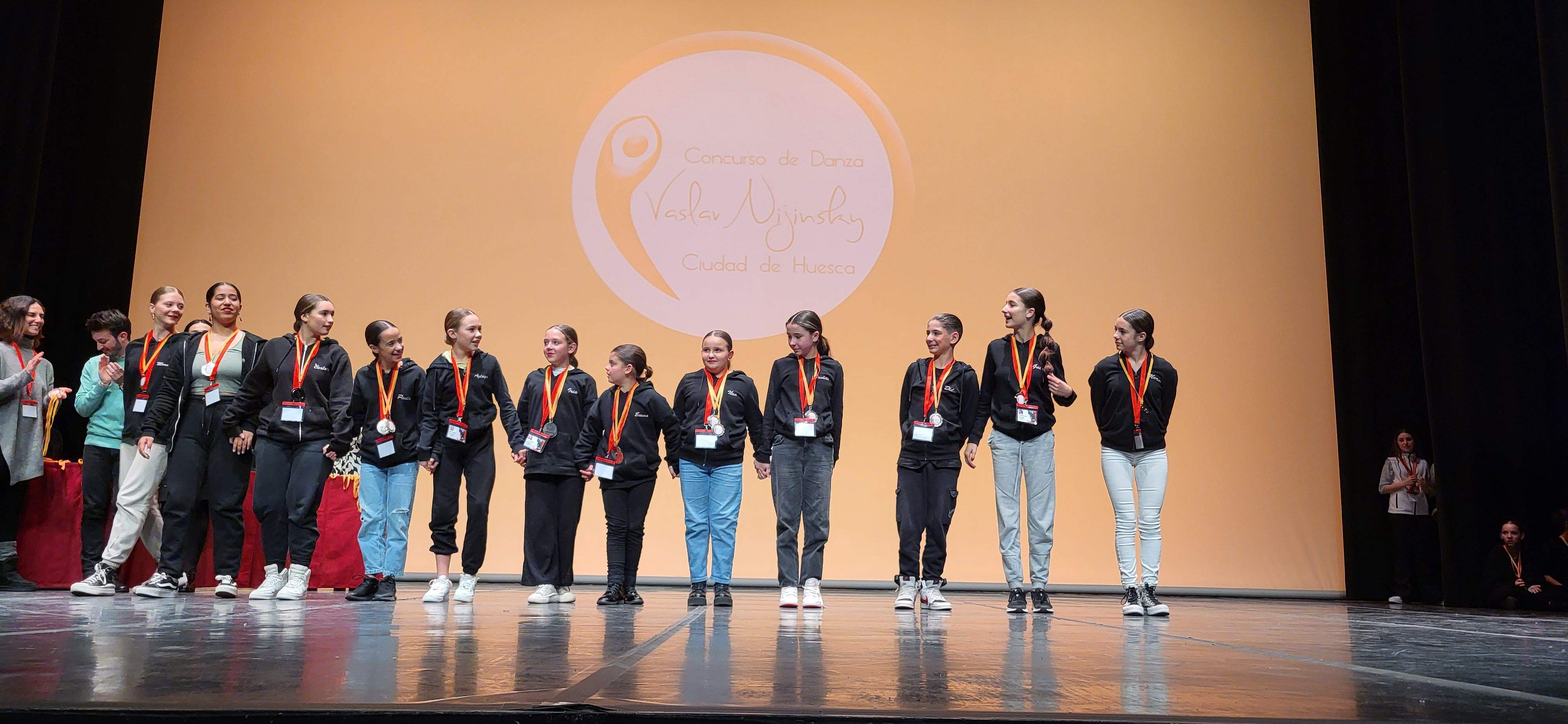 Entrega de premios del IX Concurso de Danza Vaslav Nijinsky Ciudad de Huesca. Foto Myriam Martínez