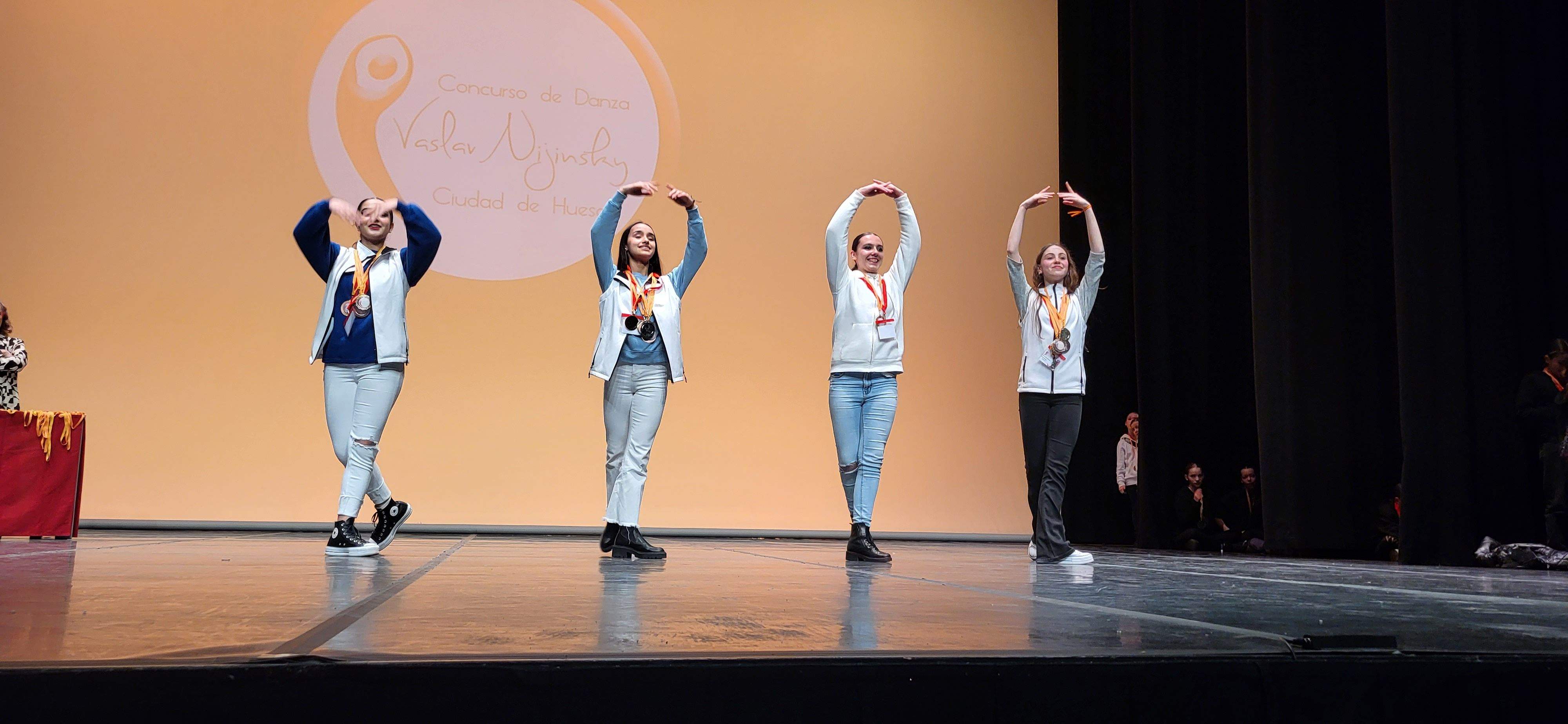 Entrega de premios del IX Concurso de Danza Vaslav Nijinsky Ciudad de Huesca. Foto Myriam Martínez