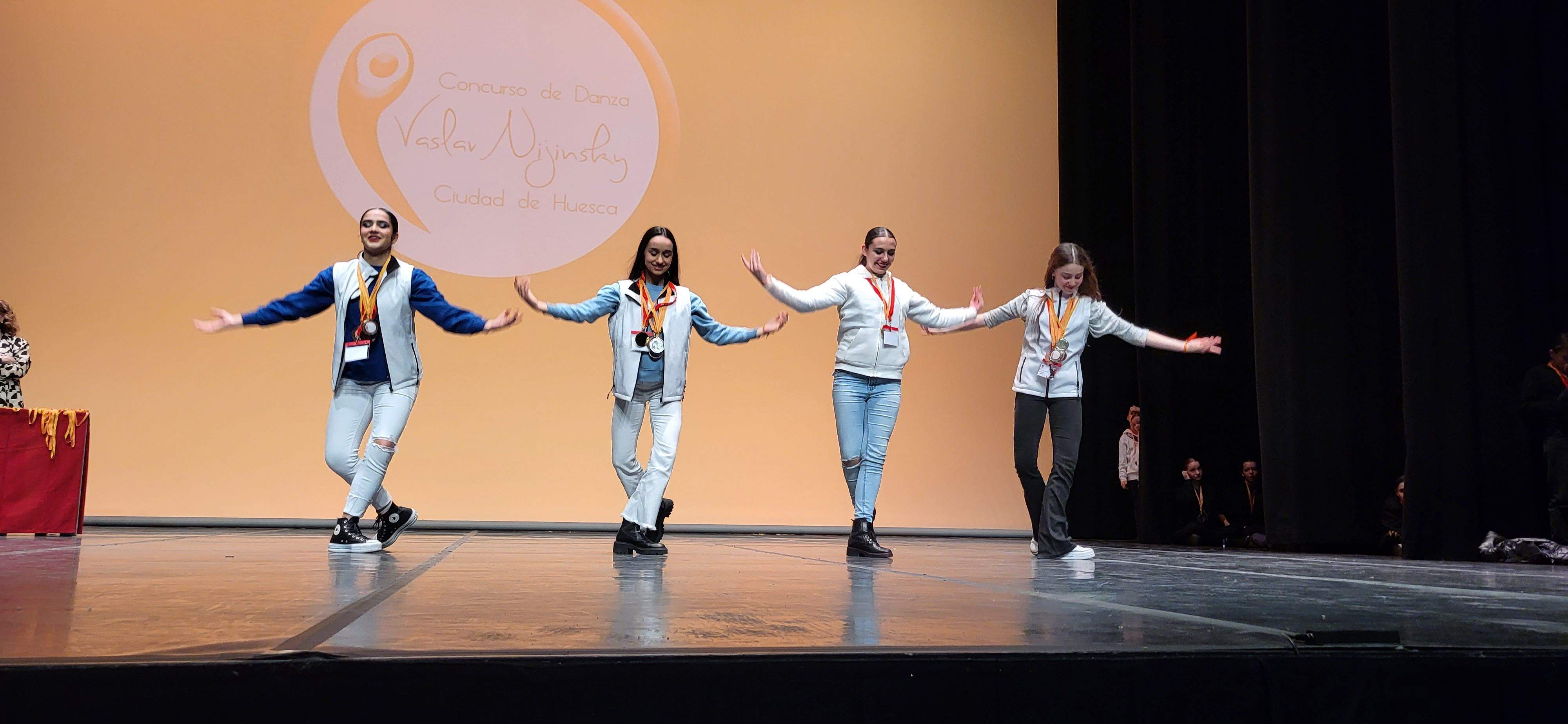 Entrega de premios del IX Concurso de Danza Vaslav Nijinsky Ciudad de Huesca. Foto Myriam Martínez