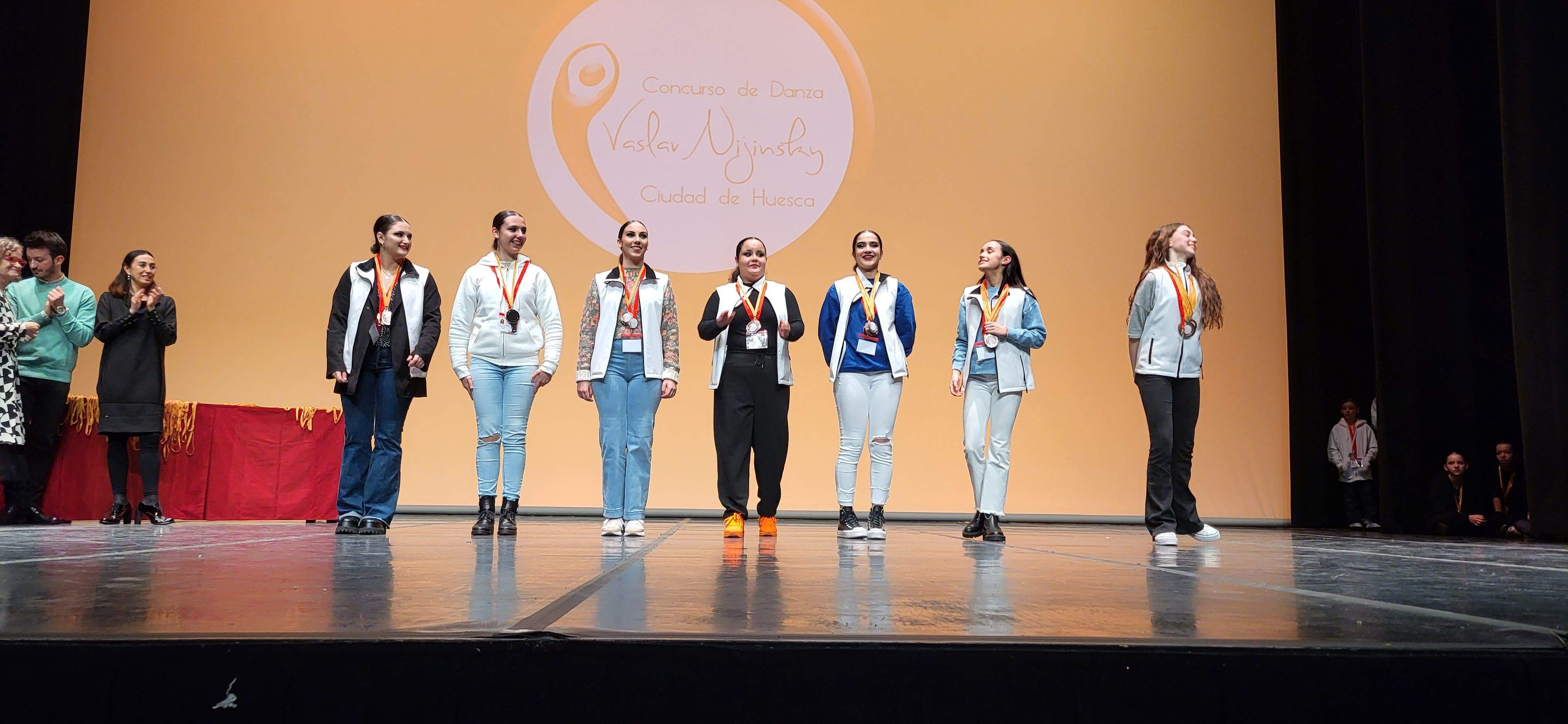 Entrega de premios del IX Concurso de Danza Vaslav Nijinsky Ciudad de Huesca. Foto Myriam Martínez