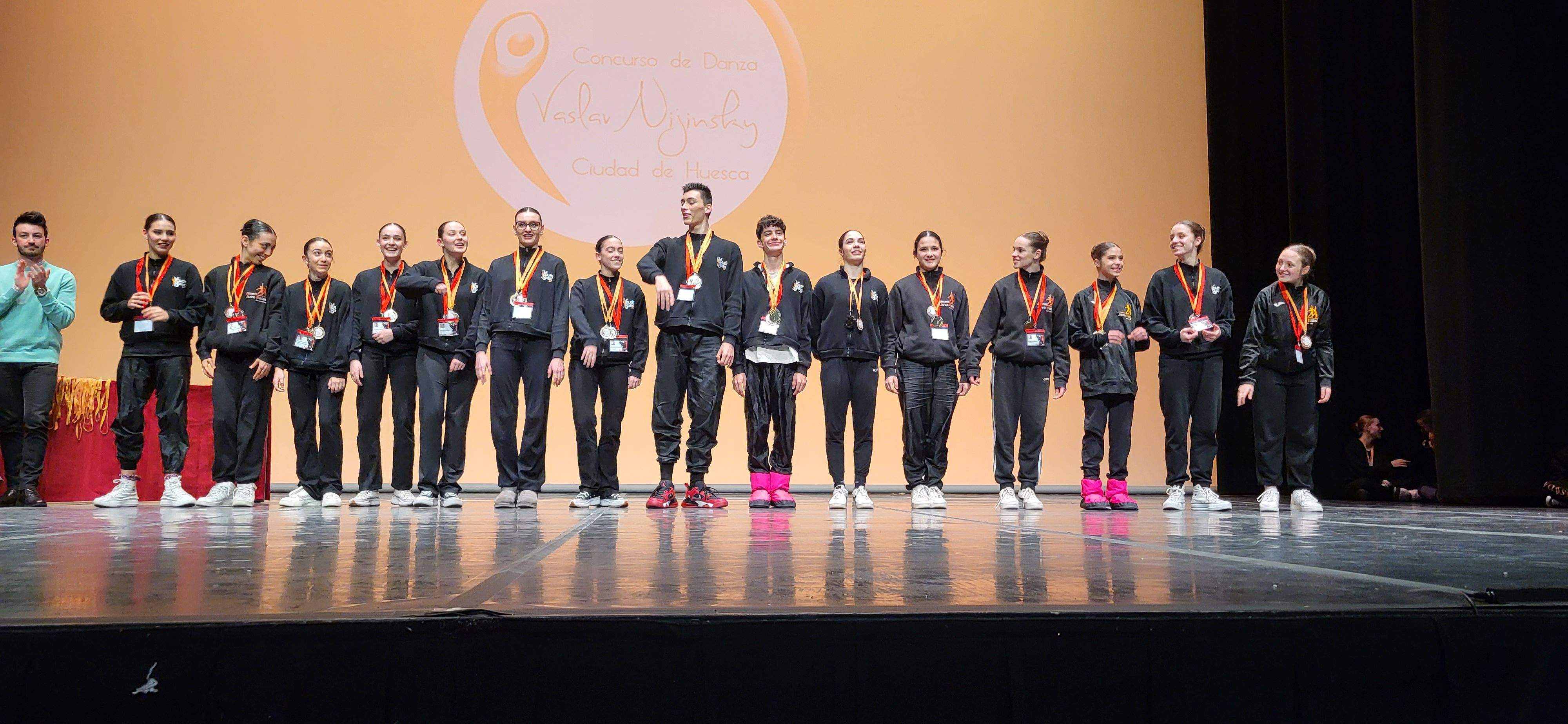Entrega de premios del IX Concurso de Danza Vaslav Nijinsky Ciudad de Huesca. Foto Myriam Martínez