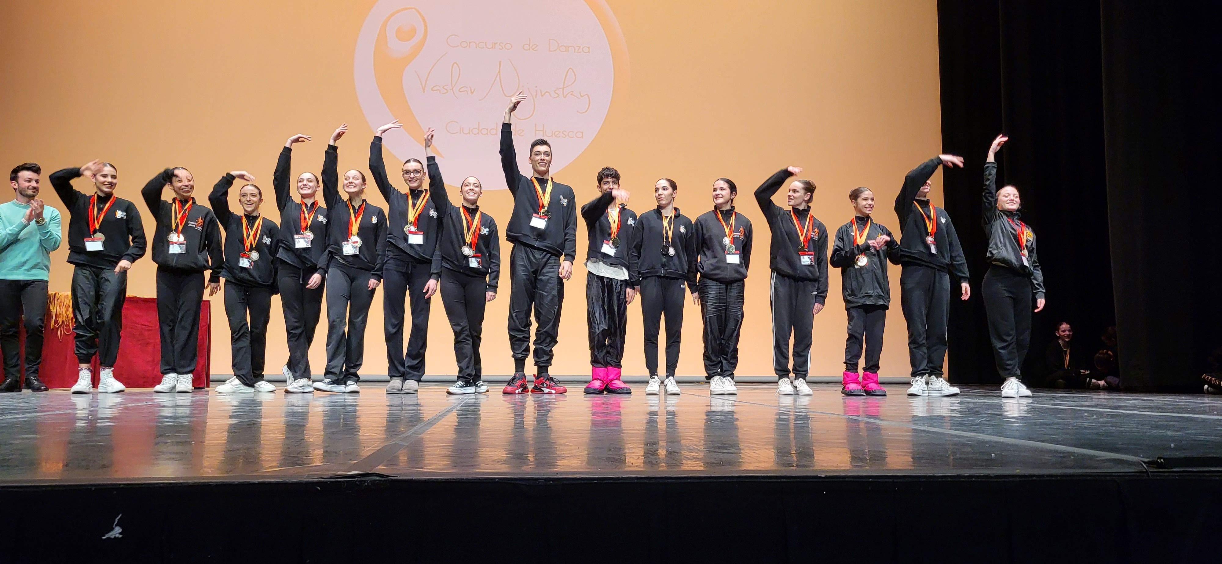 Entrega de premios del IX Concurso de Danza Vaslav Nijinsky Ciudad de Huesca. Foto Myriam Martínez