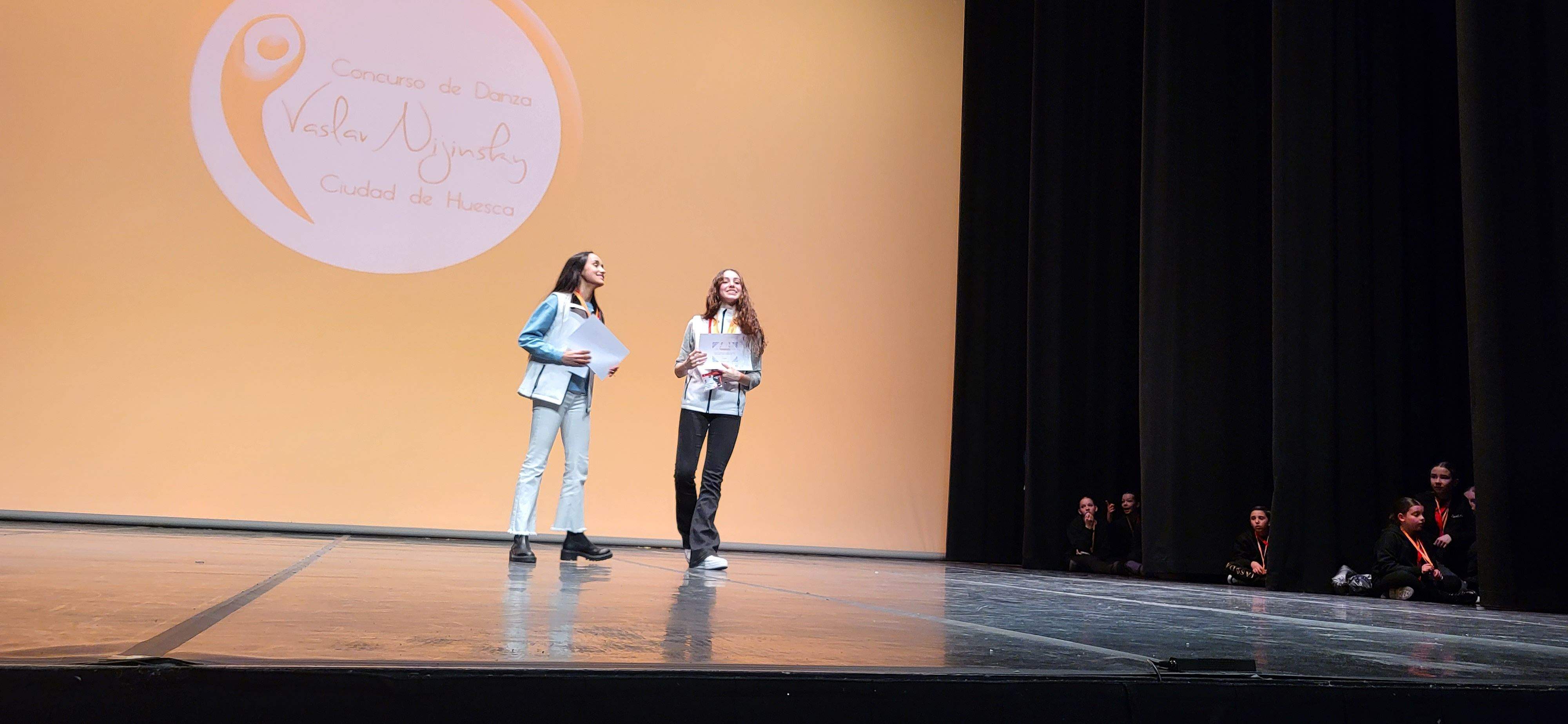 Entrega de premios del IX Concurso de Danza Vaslav Nijinsky Ciudad de Huesca. Foto Myriam Martínez