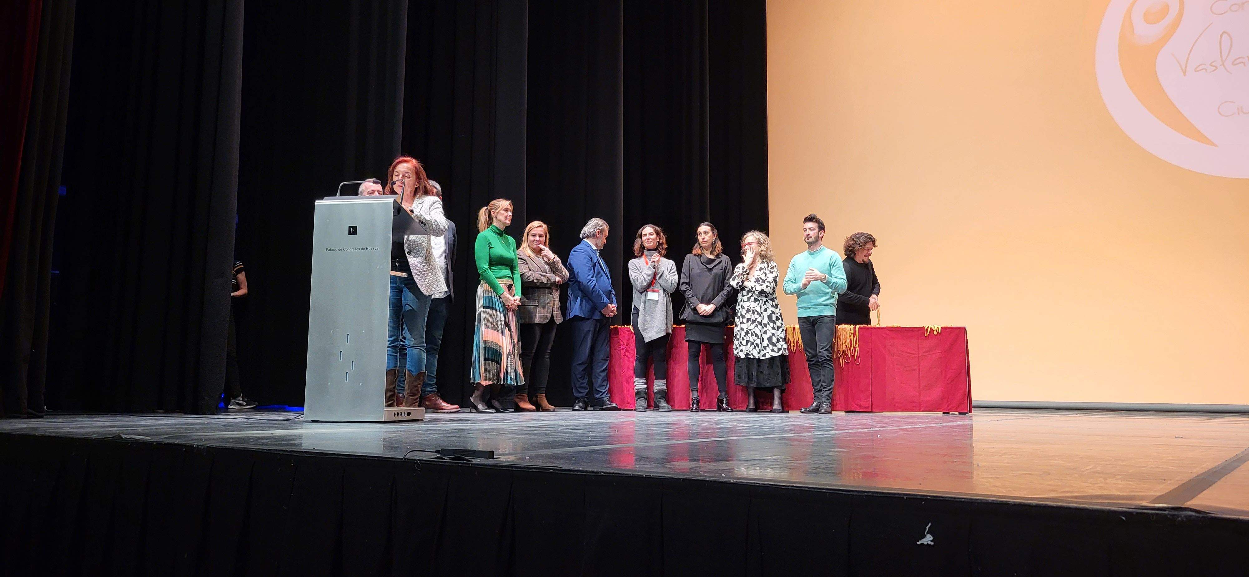 Entrega de premios del IX Concurso de Danza Vaslav Nijinsky Ciudad de Huesca. Foto Myriam Martínez