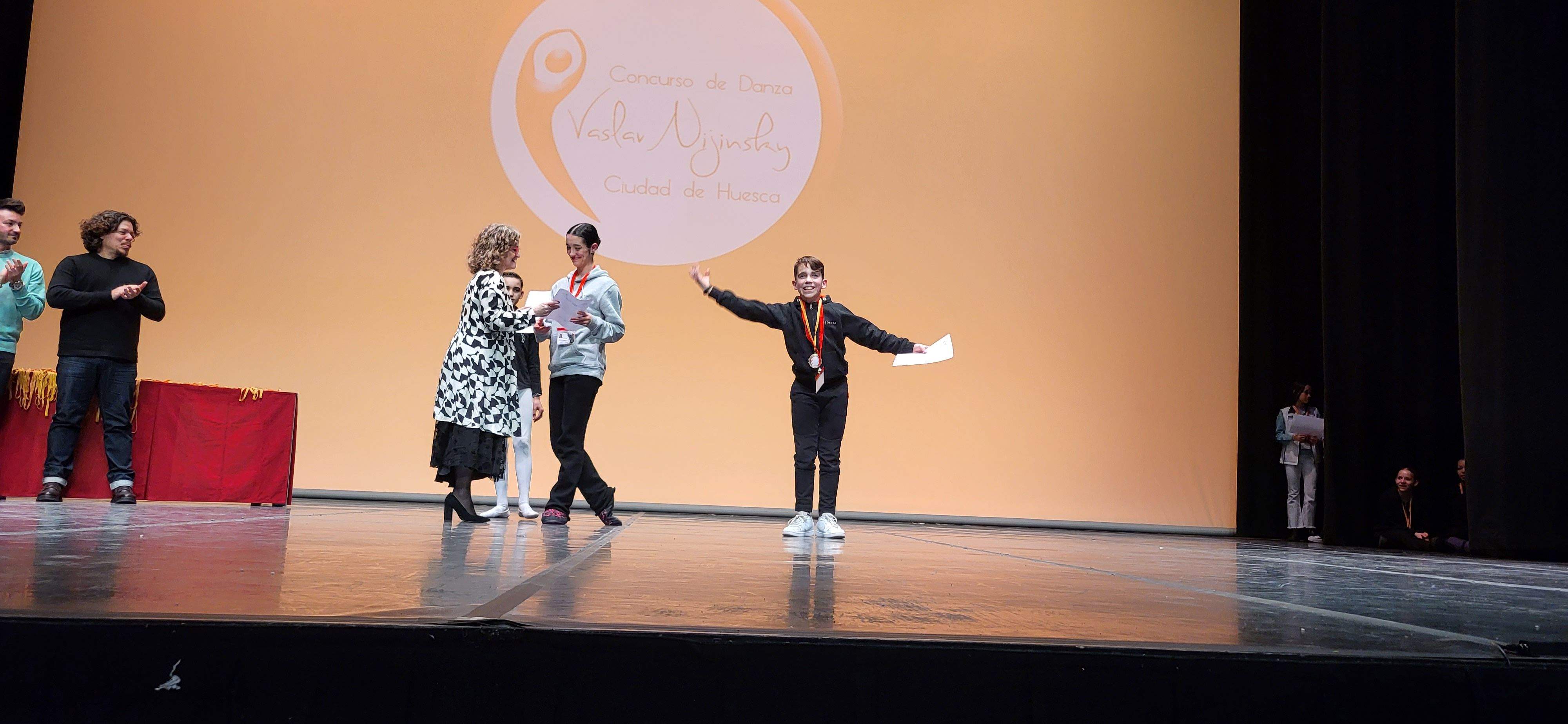 Entrega de premios del IX Concurso de Danza Vaslav Nijinsky Ciudad de Huesca. Foto Myriam Martínez
