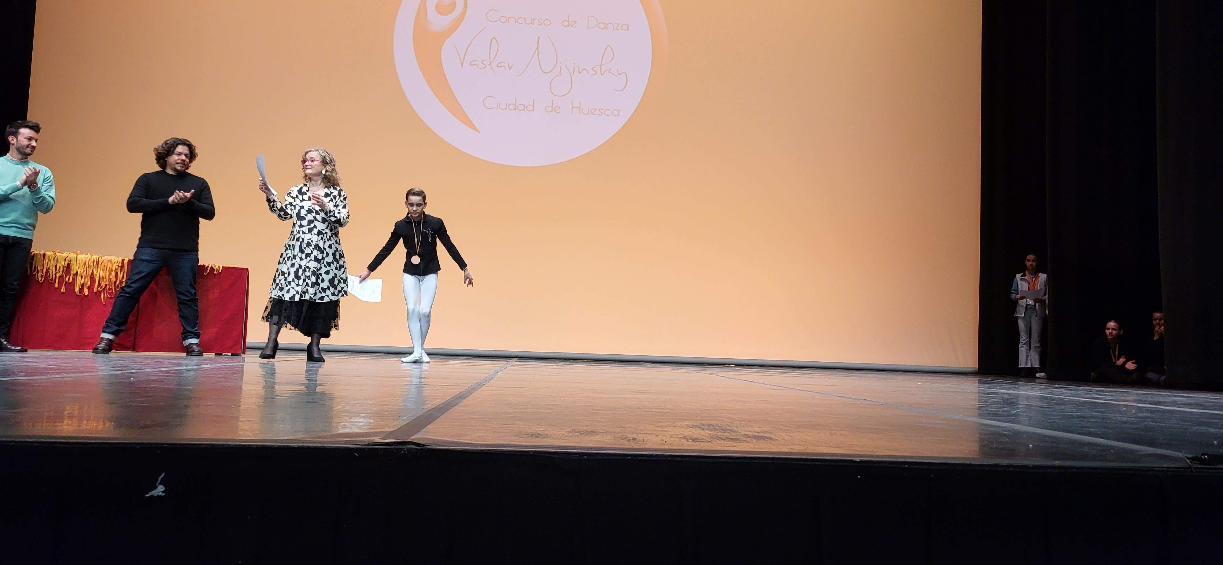 Entrega de premios del IX Concurso de Danza Vaslav Nijinsky Ciudad de Huesca. Foto Myriam Martínez