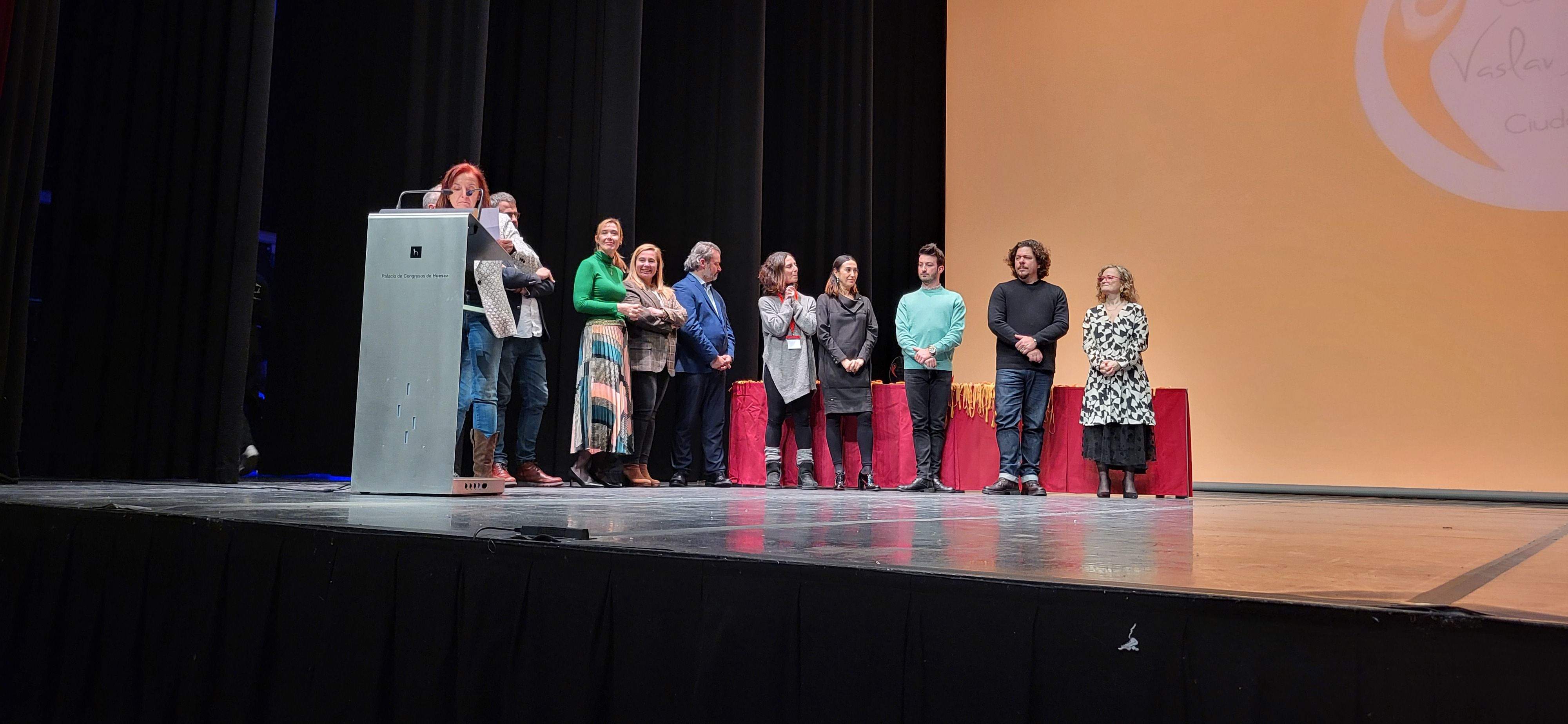 Entrega de premios del IX Concurso de Danza Vaslav Nijinsky Ciudad de Huesca. Foto Myriam Martínez