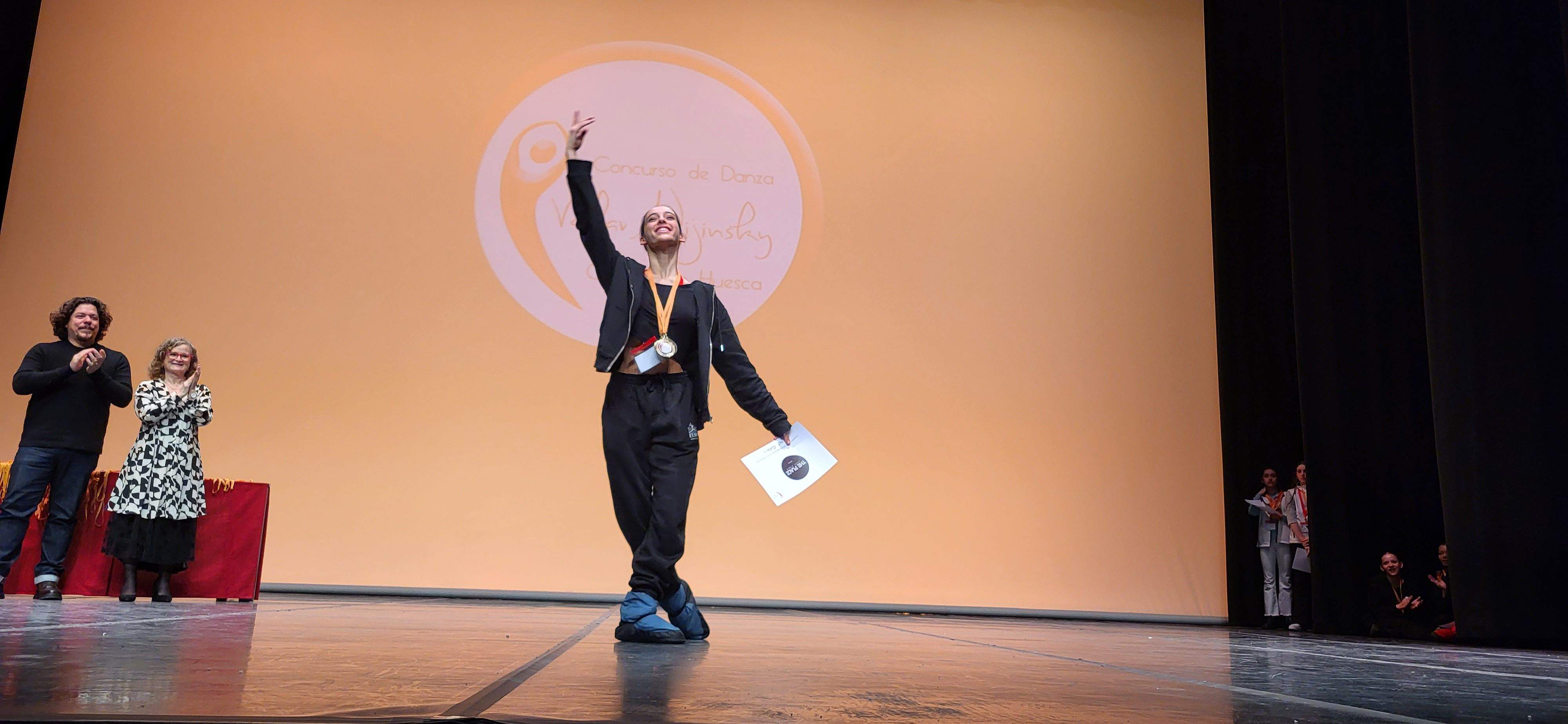 Entrega de premios del IX Concurso de Danza Vaslav Nijinsky Ciudad de Huesca. Foto Myriam Martínez