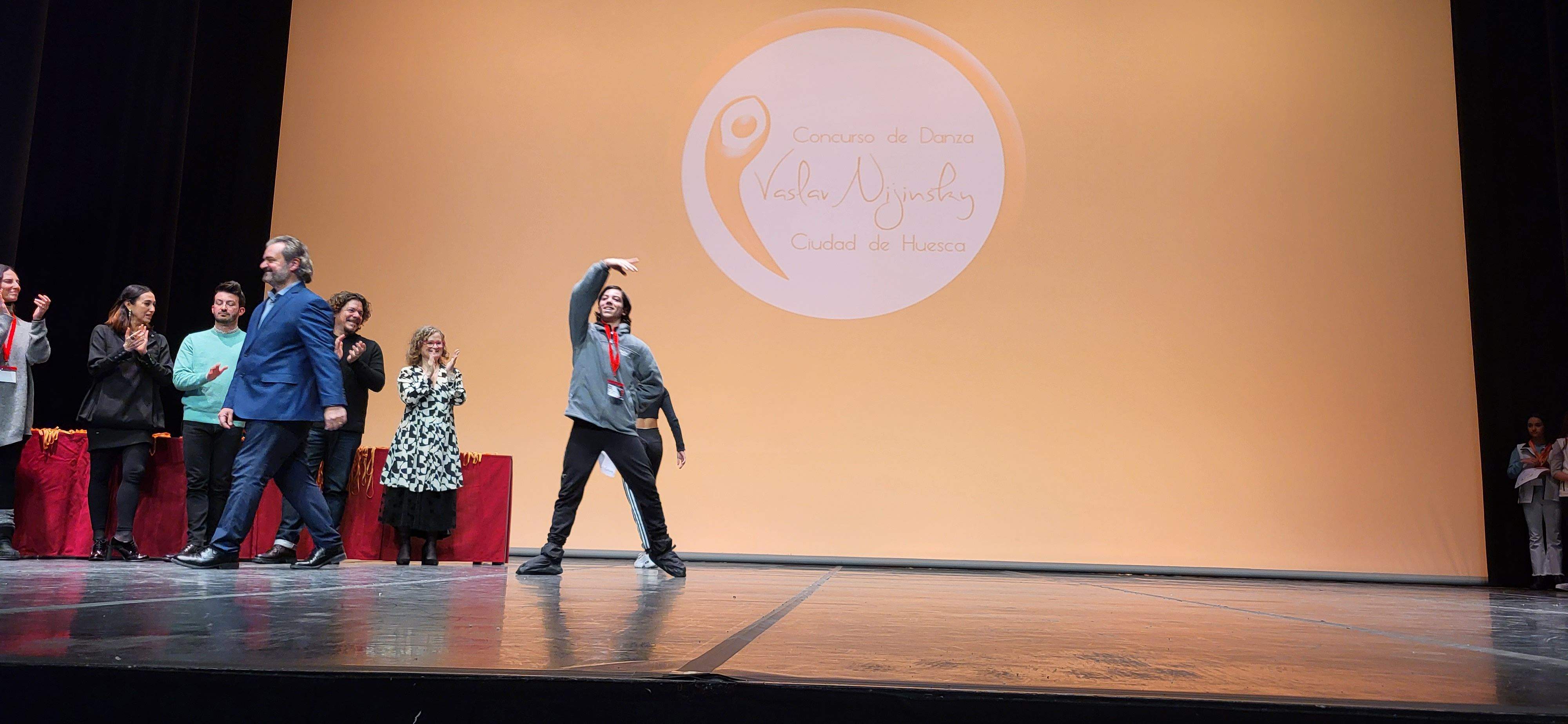 Entrega de premios del IX Concurso de Danza Vaslav Nijinsky Ciudad de Huesca. Foto Myriam Martínez