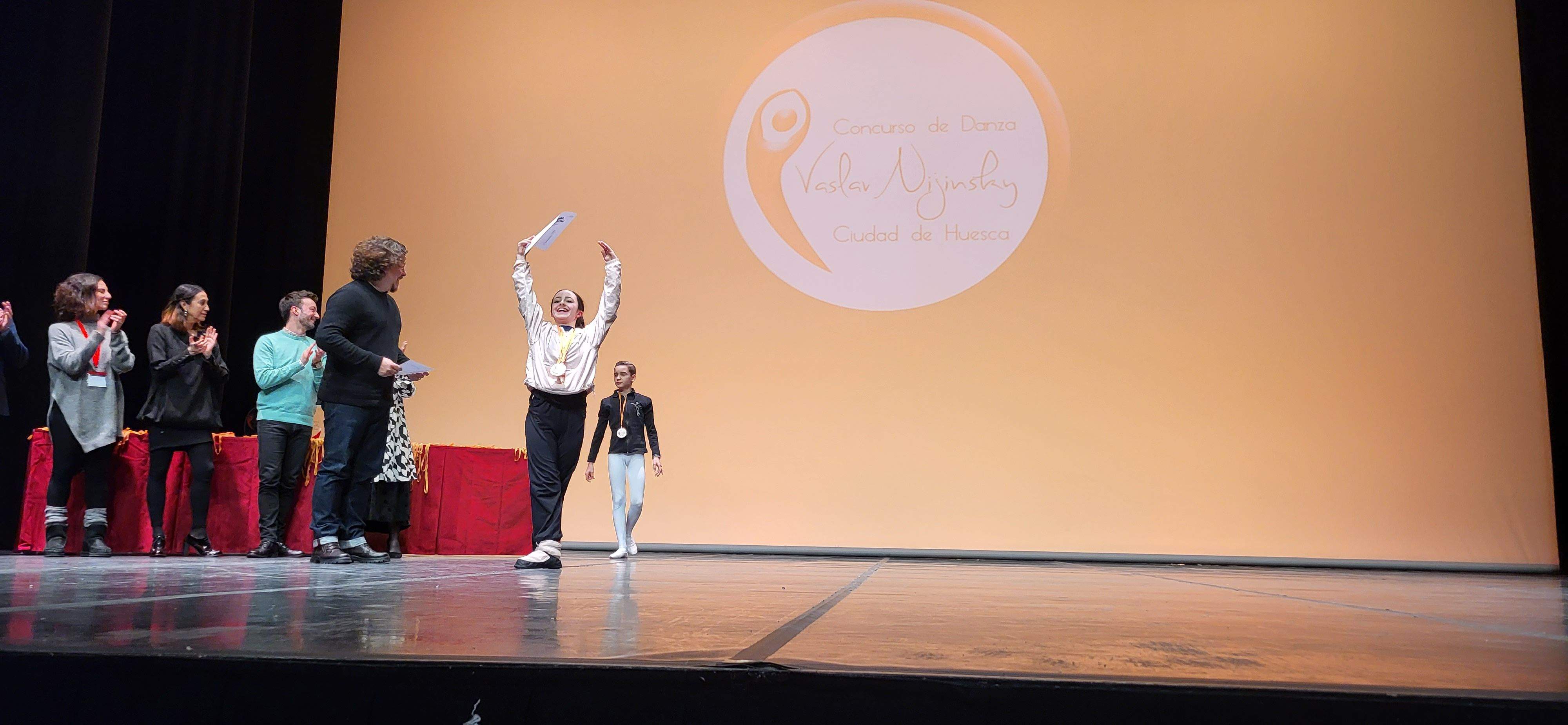Entrega de premios del IX Concurso de Danza Vaslav Nijinsky Ciudad de Huesca. Foto Myriam Martínez