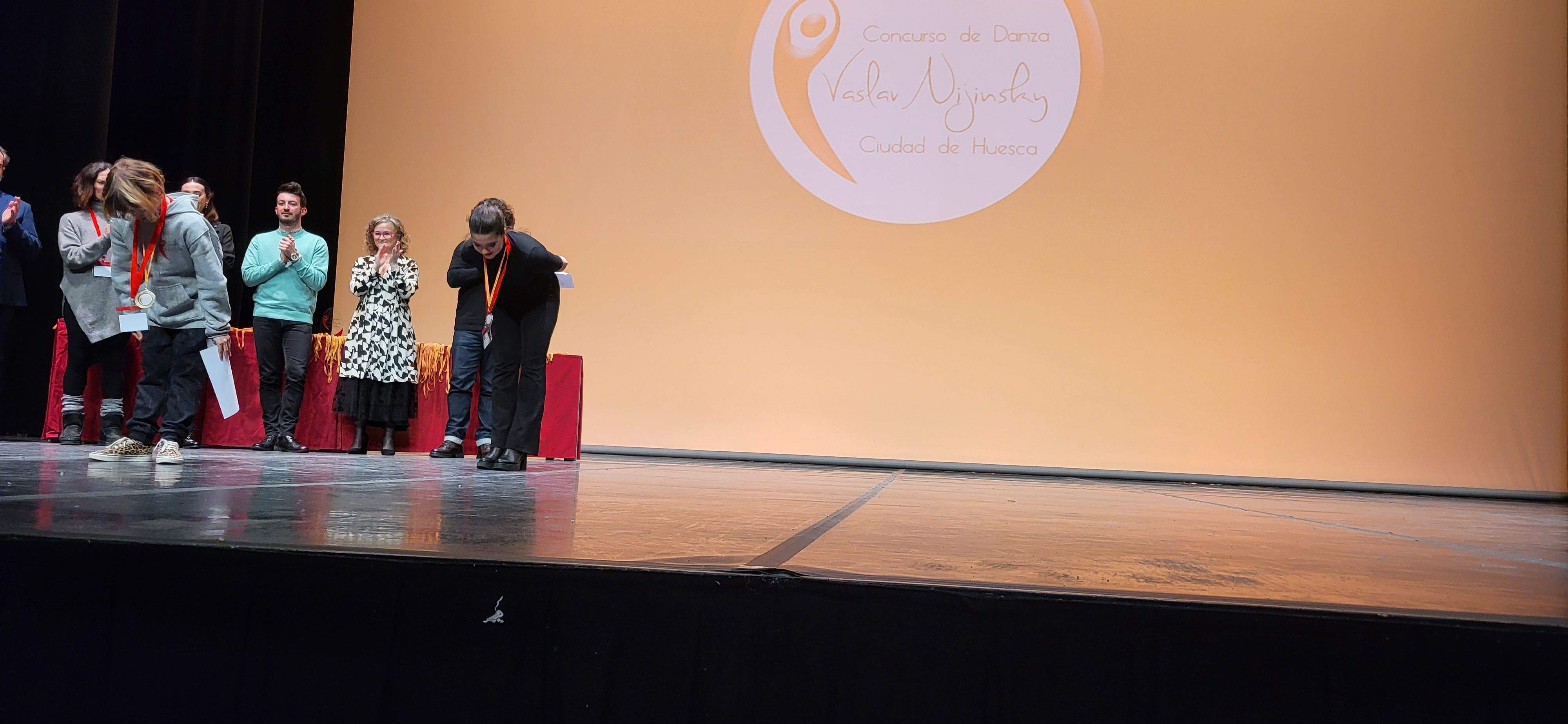 Entrega de premios del IX Concurso de Danza Vaslav Nijinsky Ciudad de Huesca. Foto Myriam Martínez