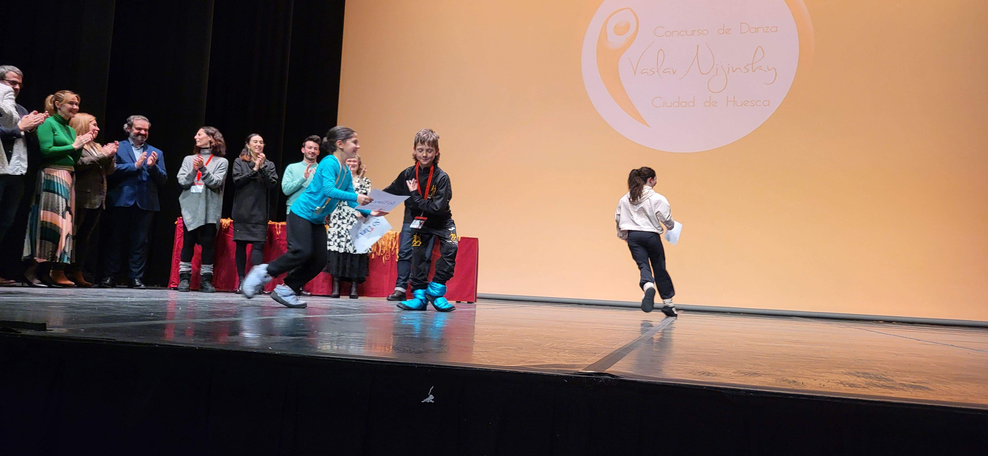 Entrega de premios del IX Concurso de Danza Vaslav Nijinsky Ciudad de Huesca. Foto Myriam Martínez