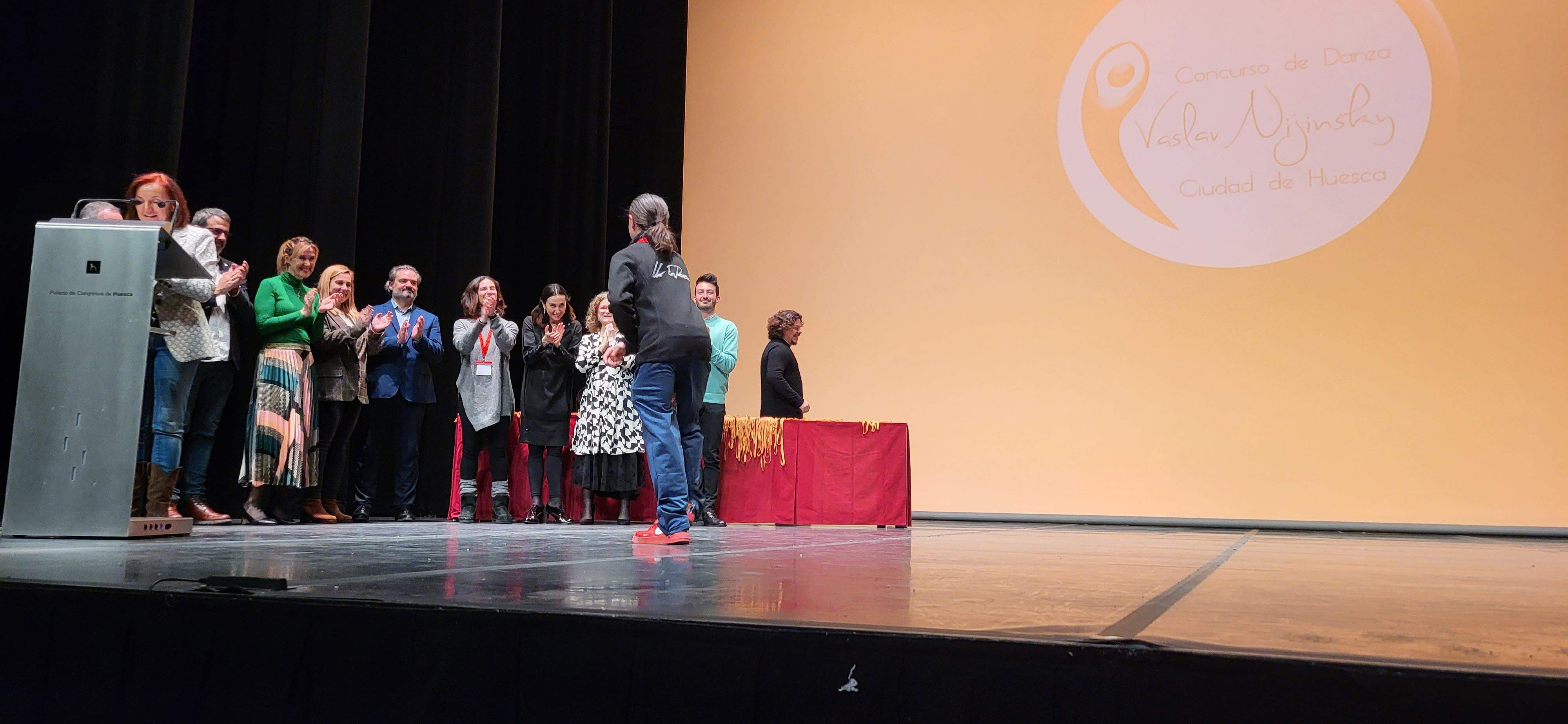 Entrega de premios del IX Concurso de Danza Vaslav Nijinsky Ciudad de Huesca. Foto Myriam Martínez