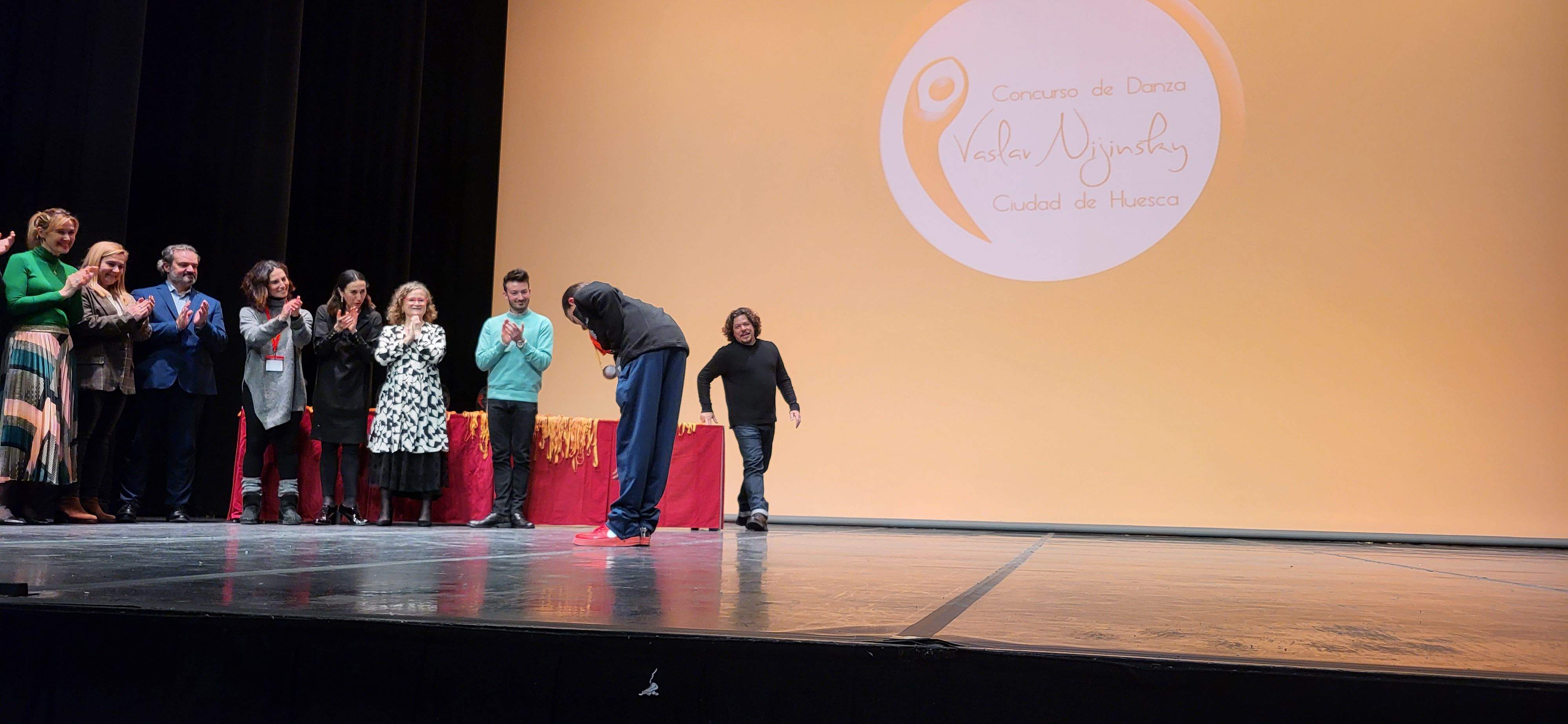 Entrega de premios del IX Concurso de Danza Vaslav Nijinsky Ciudad de Huesca. Foto Myriam Martínez