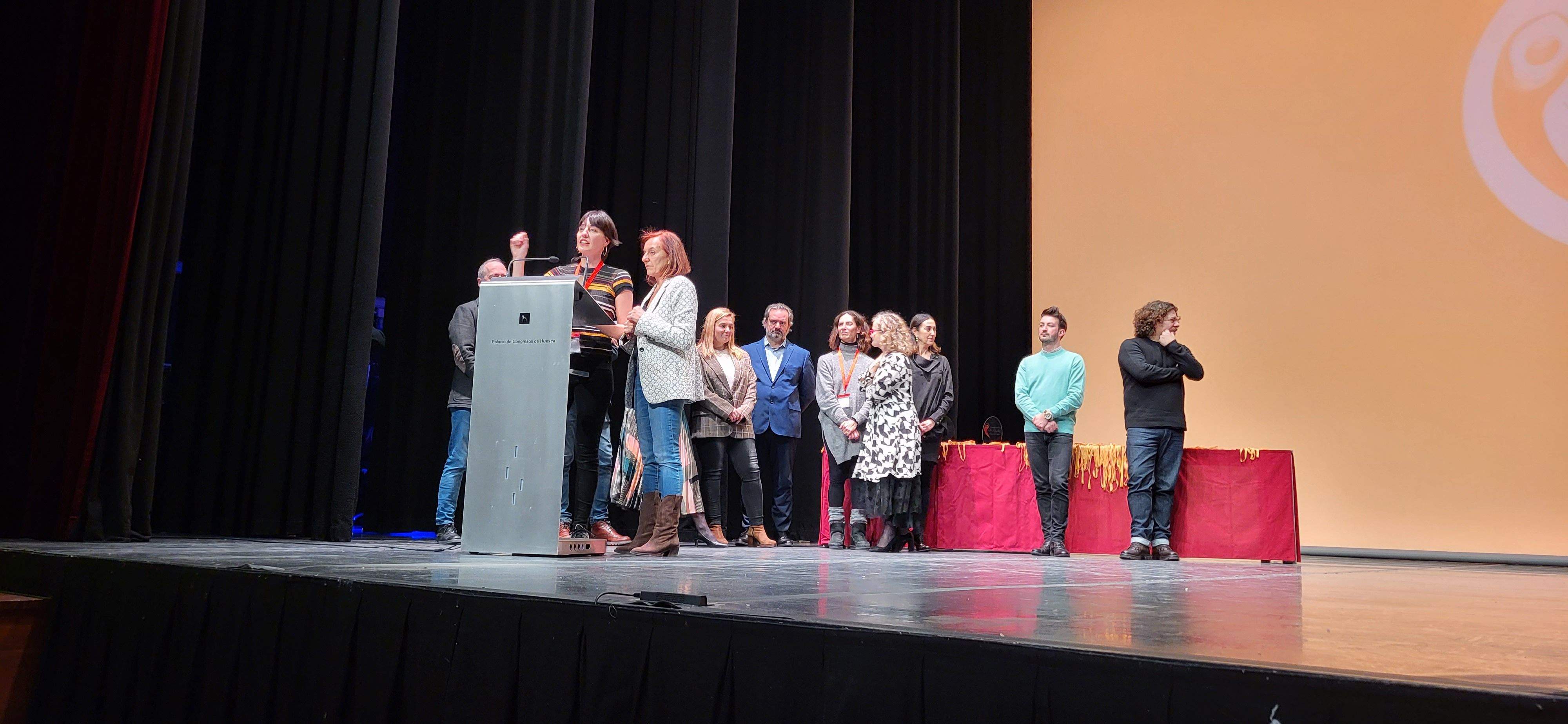 Entrega de premios del IX Concurso de Danza Vaslav Nijinsky Ciudad de Huesca. Foto Myriam Martínez