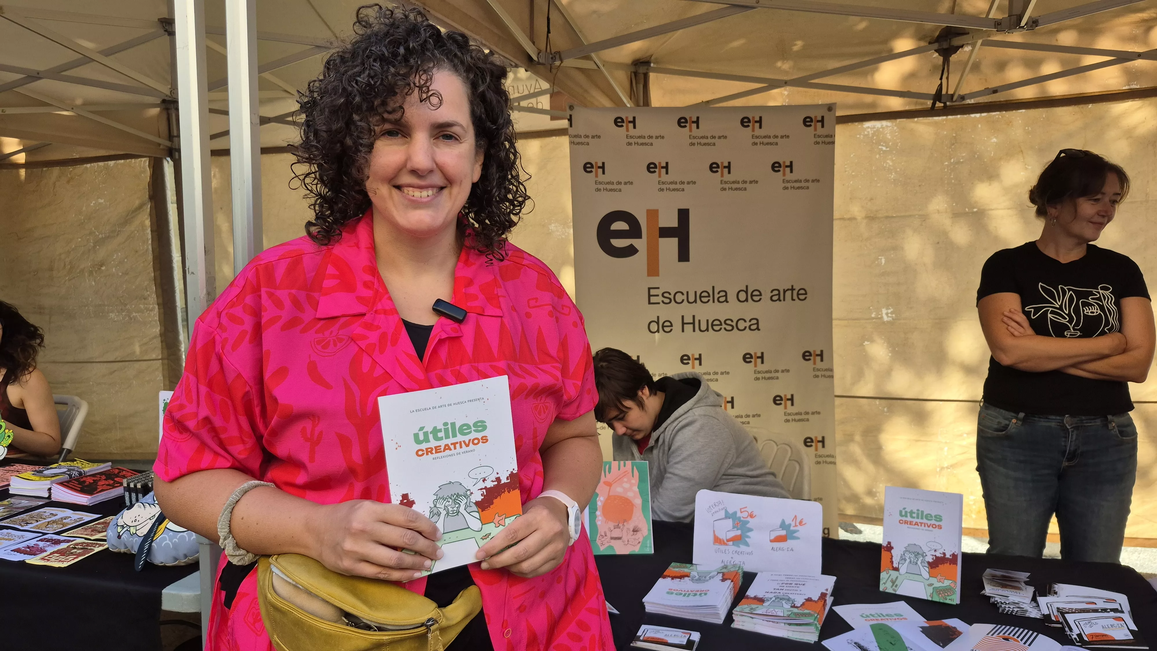 Ana Mareca. 14ª edición de Huescómic. Foto Myriam Martínez
