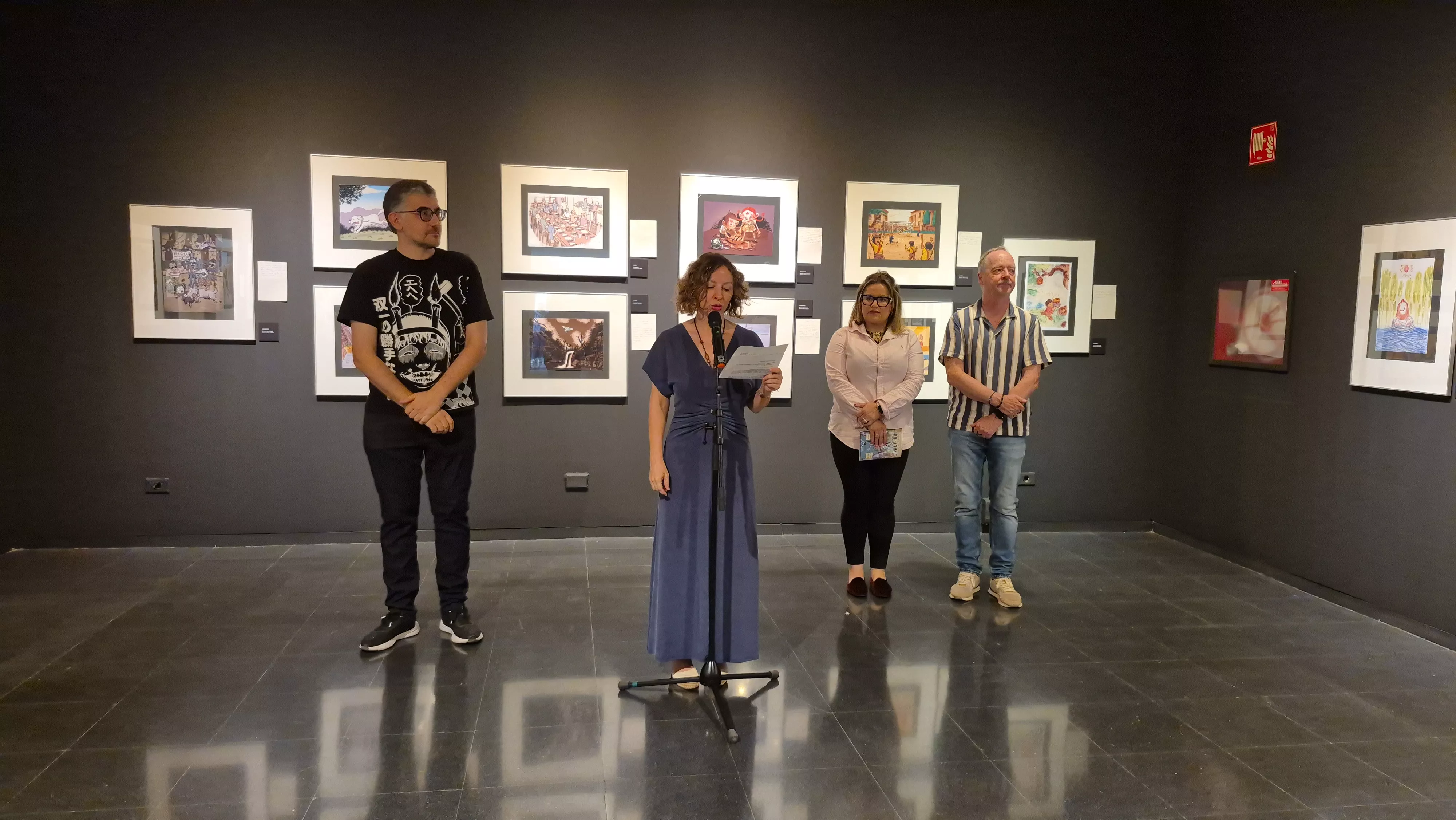 Toñi Lázaro. 14ª edición de Huescómic. Foto Myriam Martínez