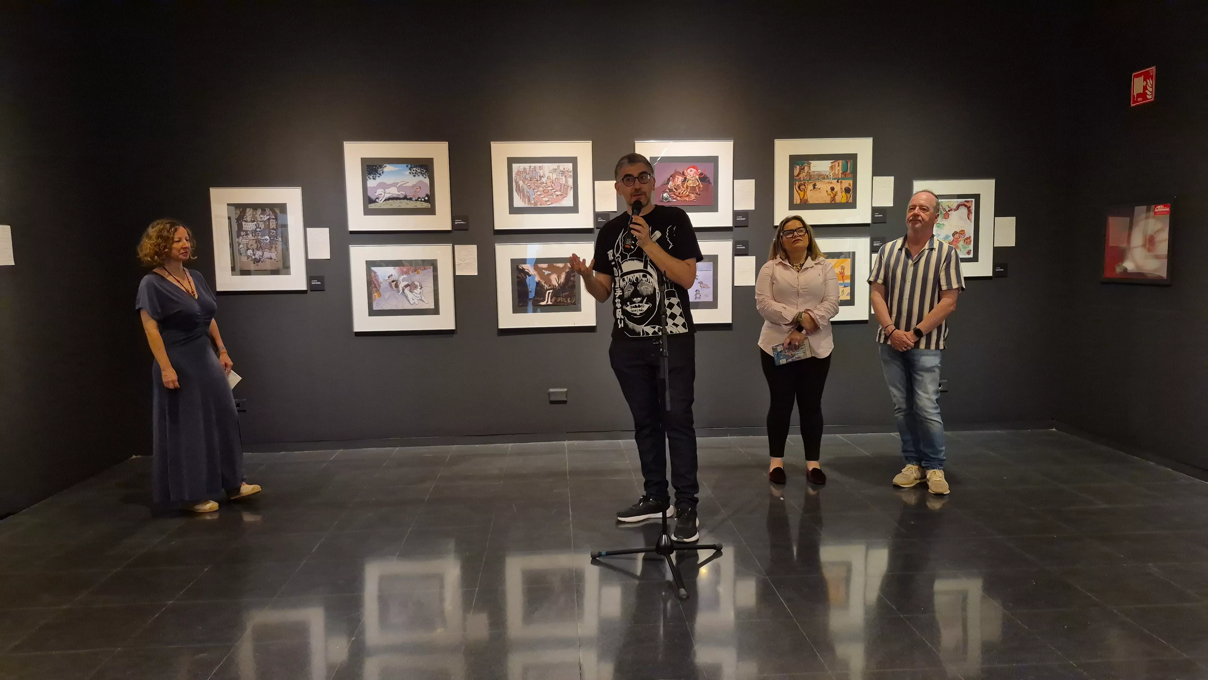 Óscar Senar. 14ª edición de Huescómic. Foto Myriam Martínez