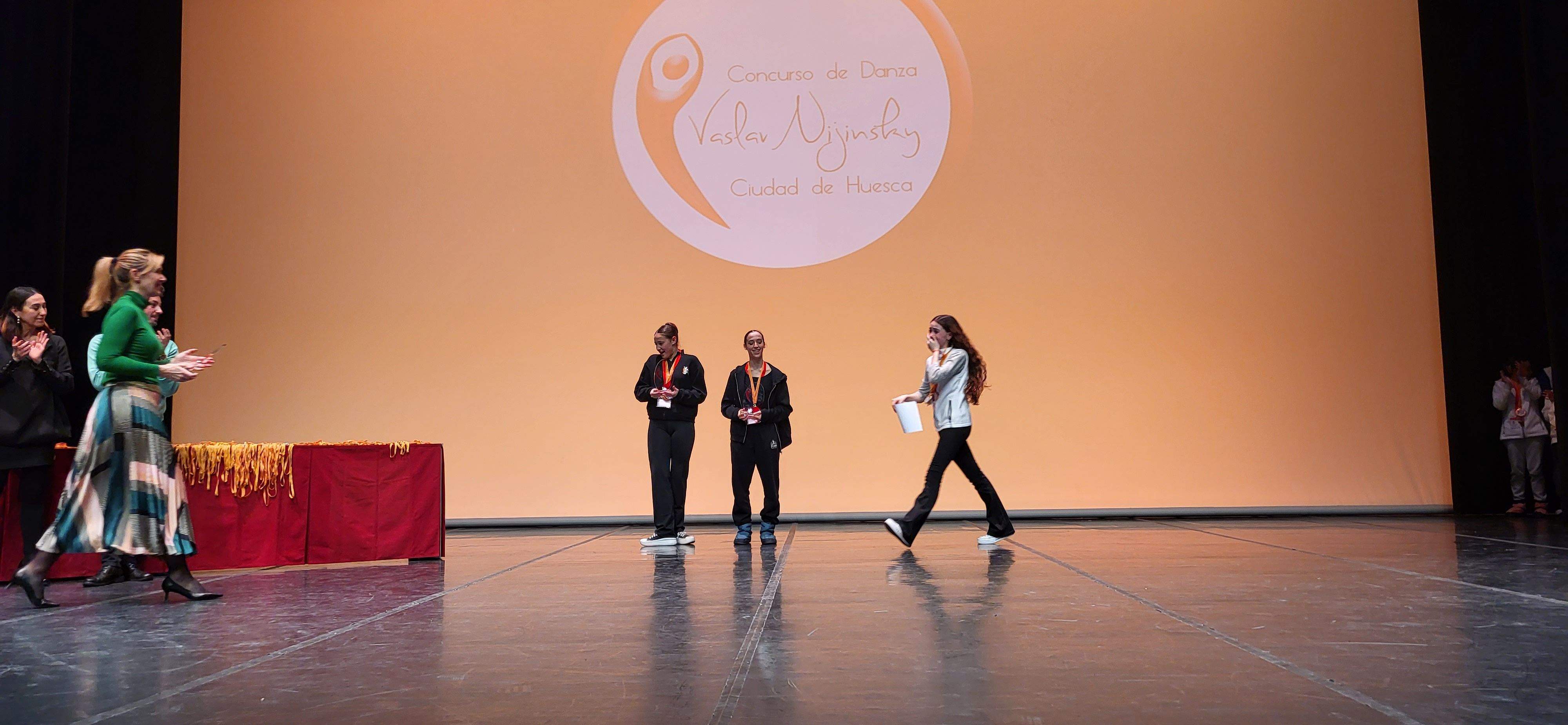 Entrega de premios del IX Concurso de Danza Vaslav Nijinsky Ciudad de Huesca. Foto Myriam Martínez
