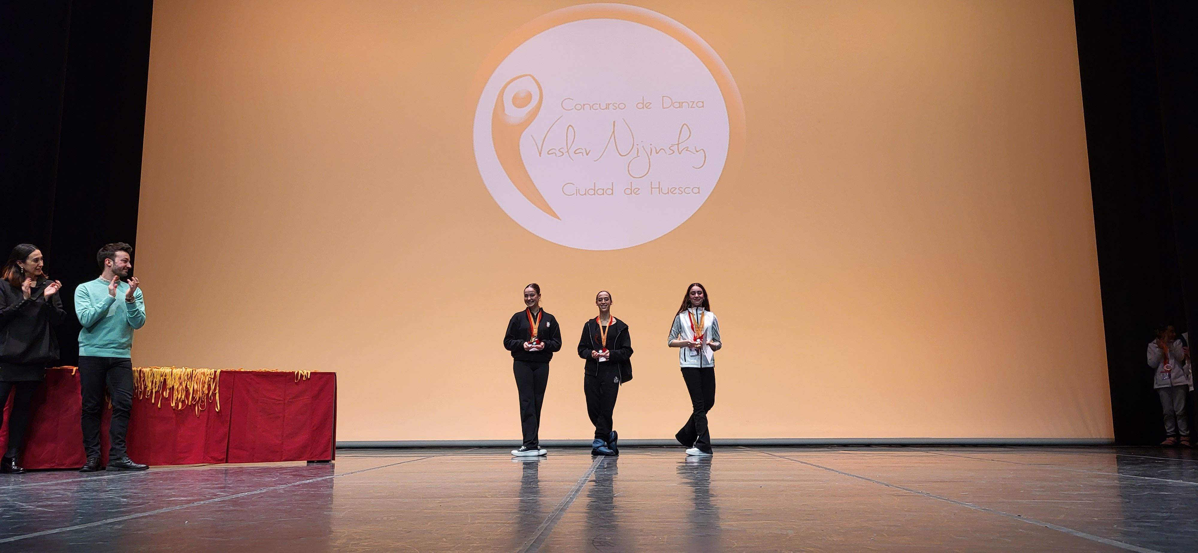 Entrega de premios del IX Concurso de Danza Vaslav Nijinsky Ciudad de Huesca. Foto Myriam Martínez